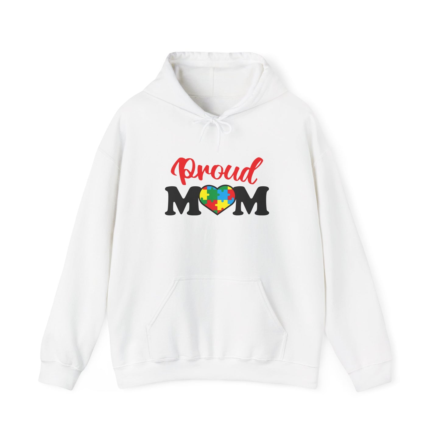 Proud Mom Hoodie - Unisex Heavy Blend Sweatshirt for Moms - Nefty Creations