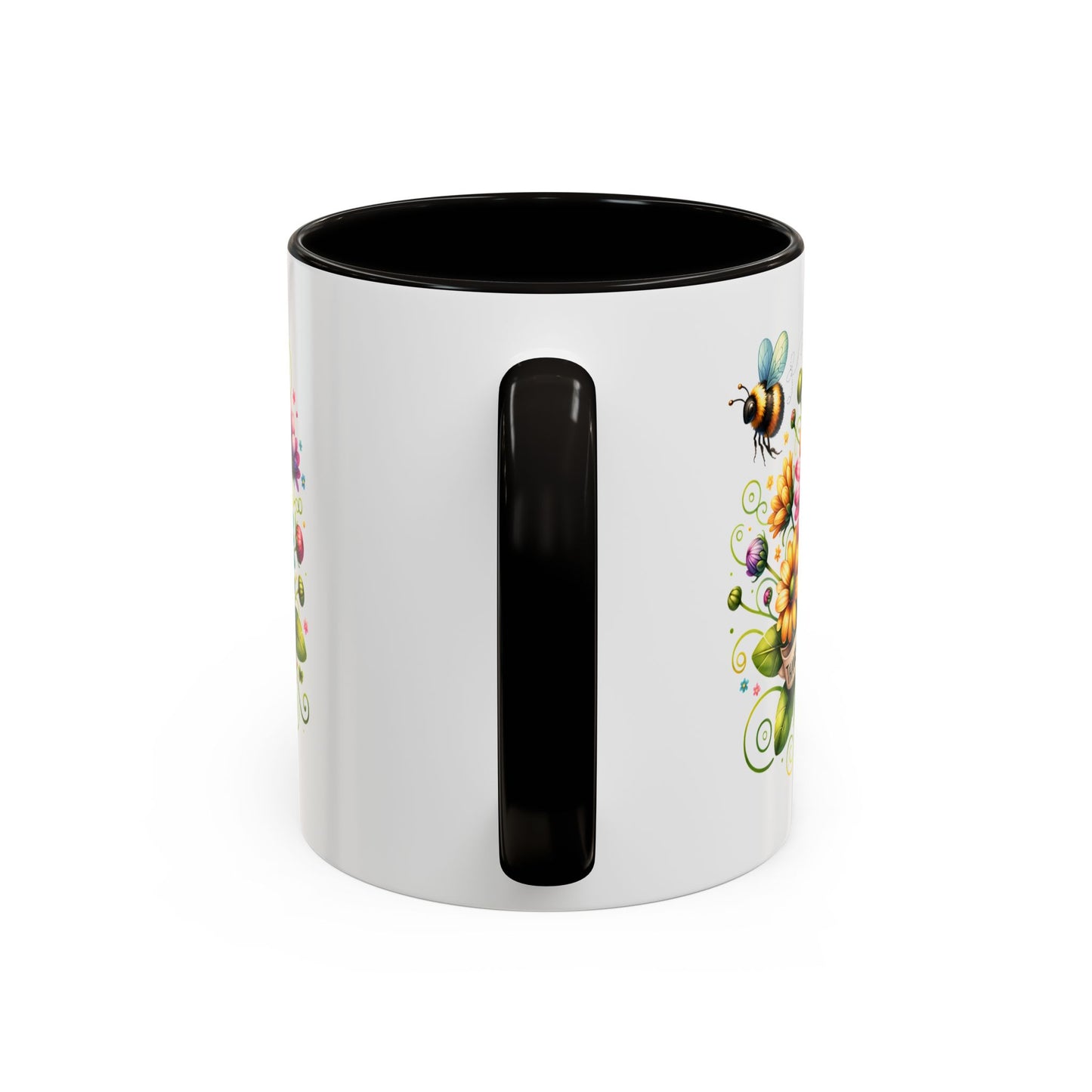 Colorful Floral Mug – "Thanks for Helping Me Bloom" – Perfect Gift for Friends & Family - Nefty Creations