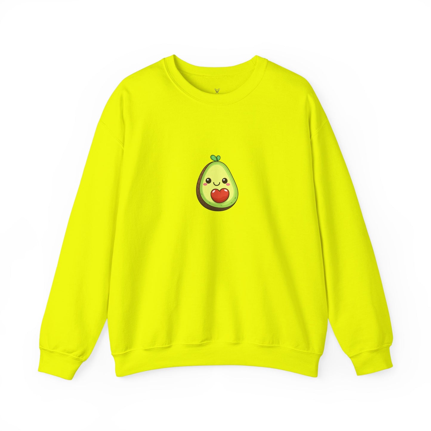Cute Avocado Valentines Day Crewneck Sweatshirt - Nefty Creations