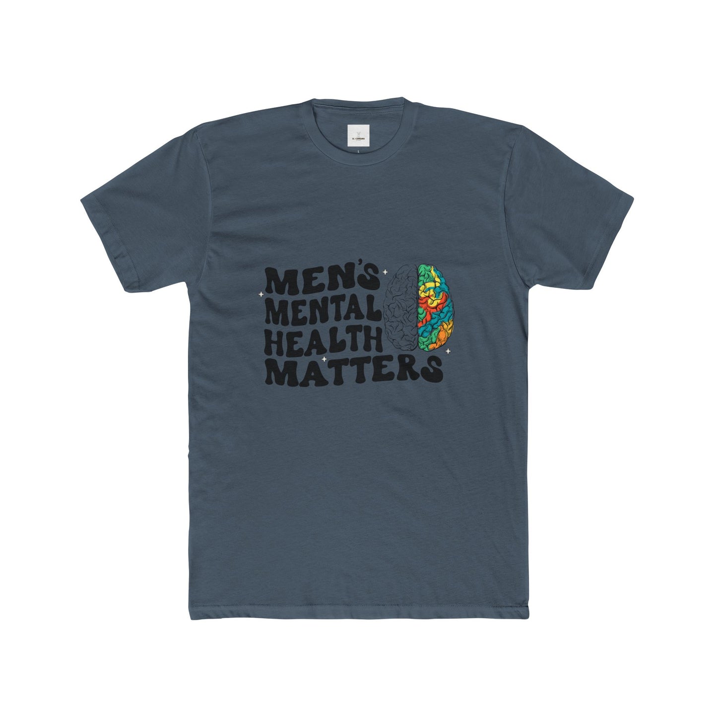 Men's Mental Health Matters Unisex Cotton Crew Tee - Support Wellness & Awareness