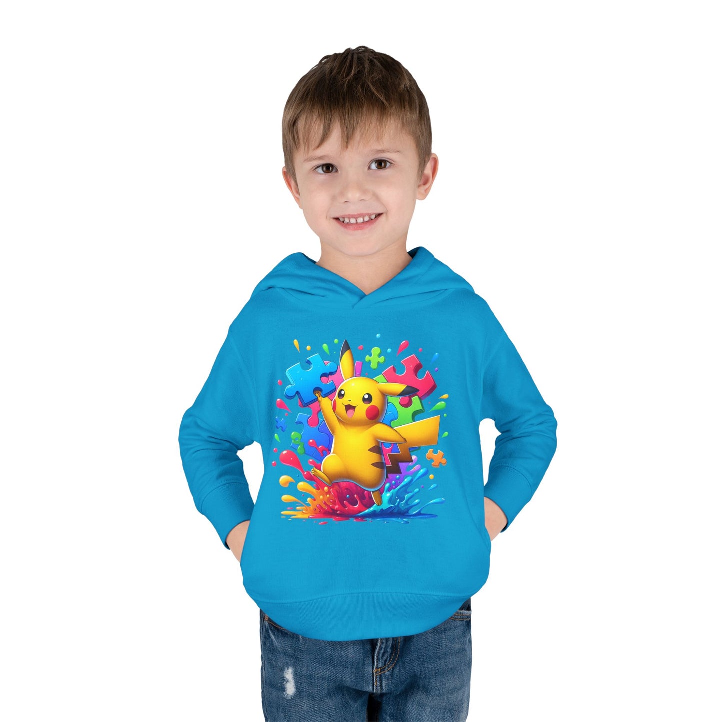 Toddler Pullover Fleece Hoodie - Nefty Creations