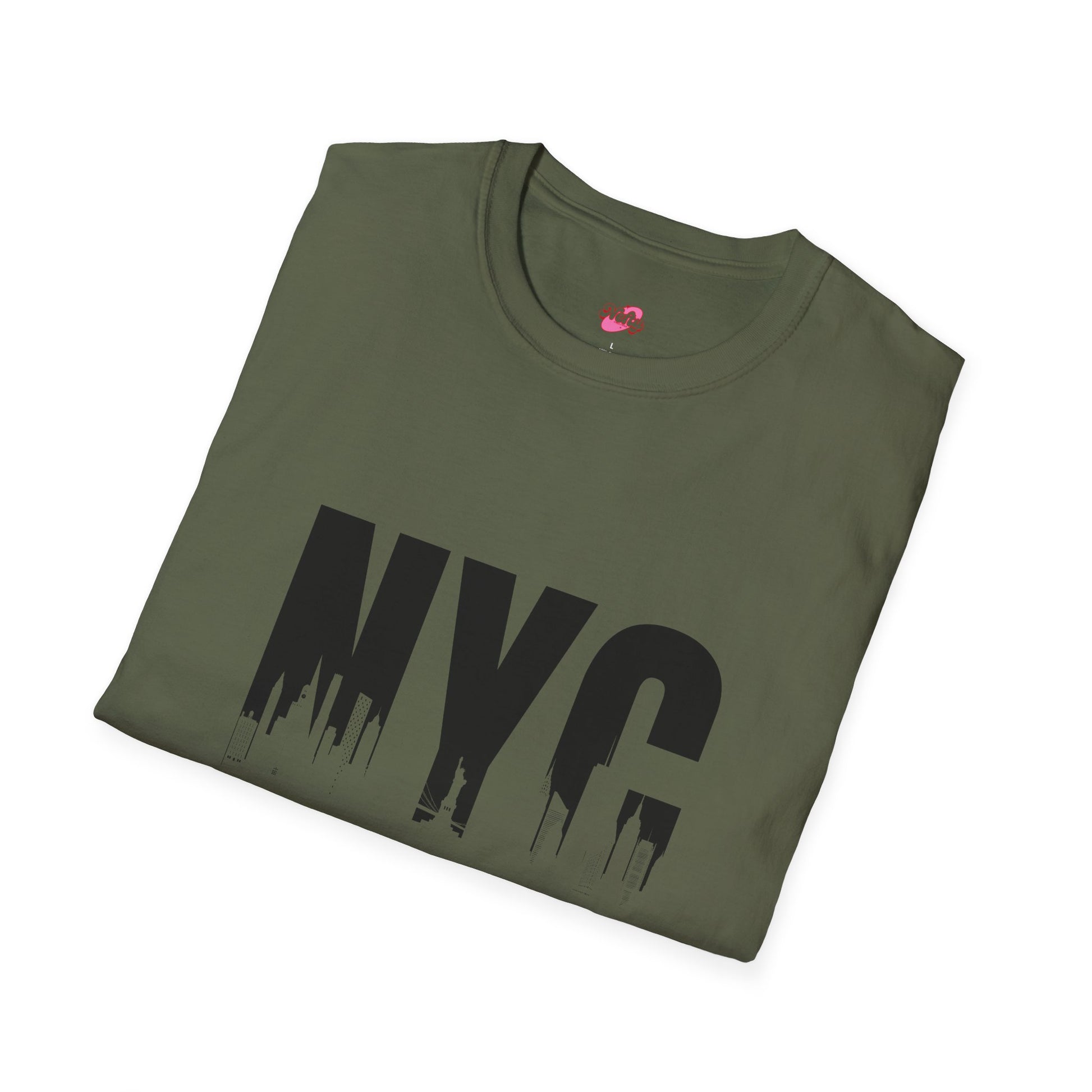 NYC Urban Unisex Softstyle T-Shirt, New York City Tee, Casual Streetwear, Gift for Travelers, Everyday Wear - Nefty Creations