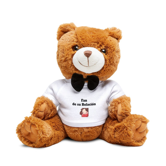 Teddy Bear with T-Shirt -Fan de su Relación - Nefty Creations