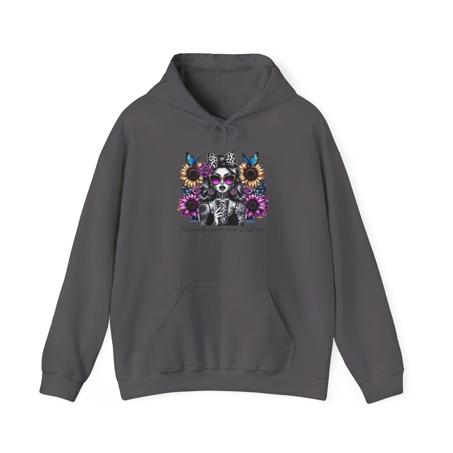 Hooded Sweatshirt - ''TATUADA pero con Valores''