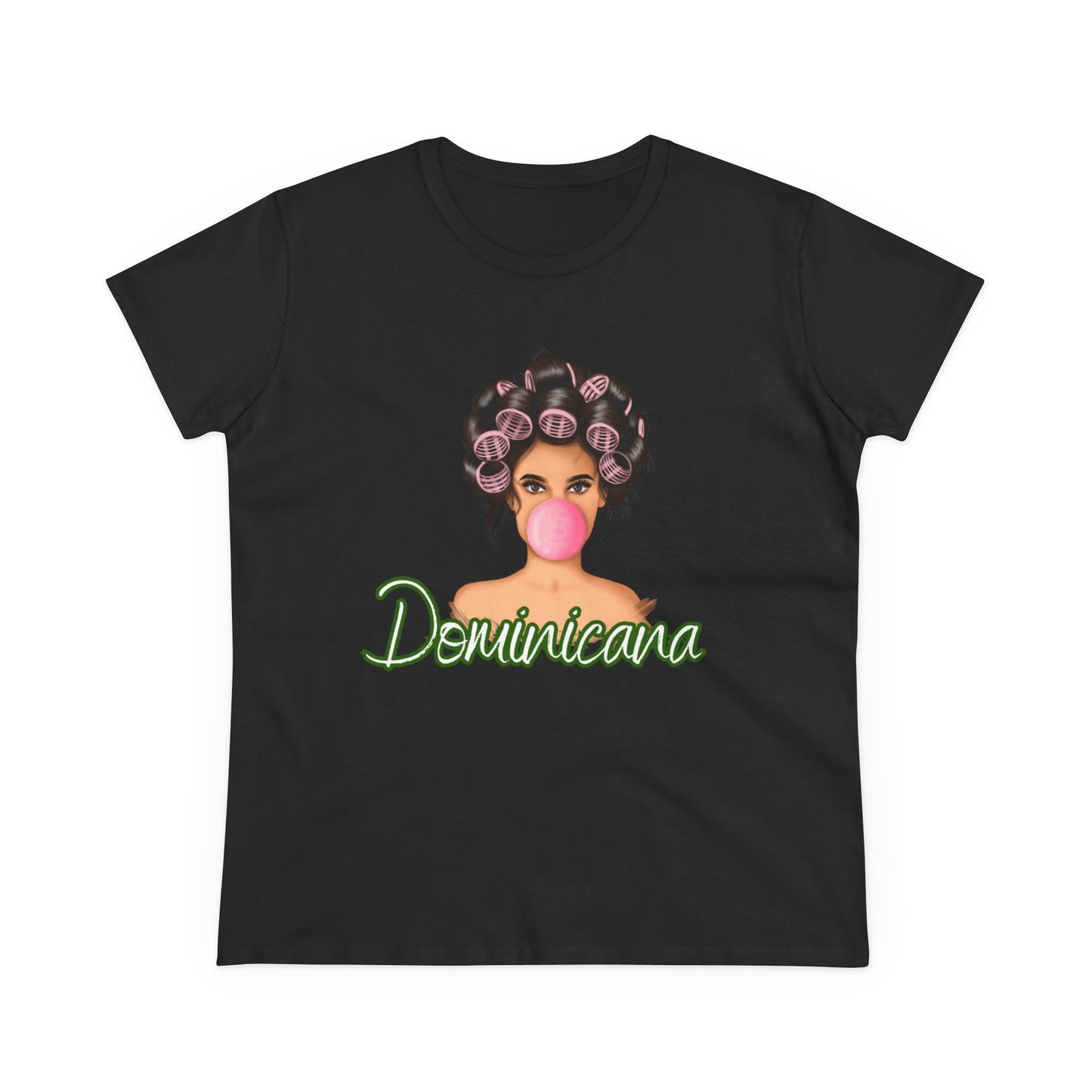 Dominicana Women's Midweight Cotton Tee - Fun & Stylish Casual Wear - Nefty Creations