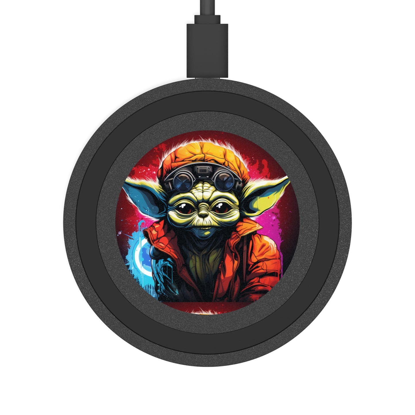 Star Wars-Inspired Quake Wireless Charging Pad - Stylish & Functional Desk Accessory