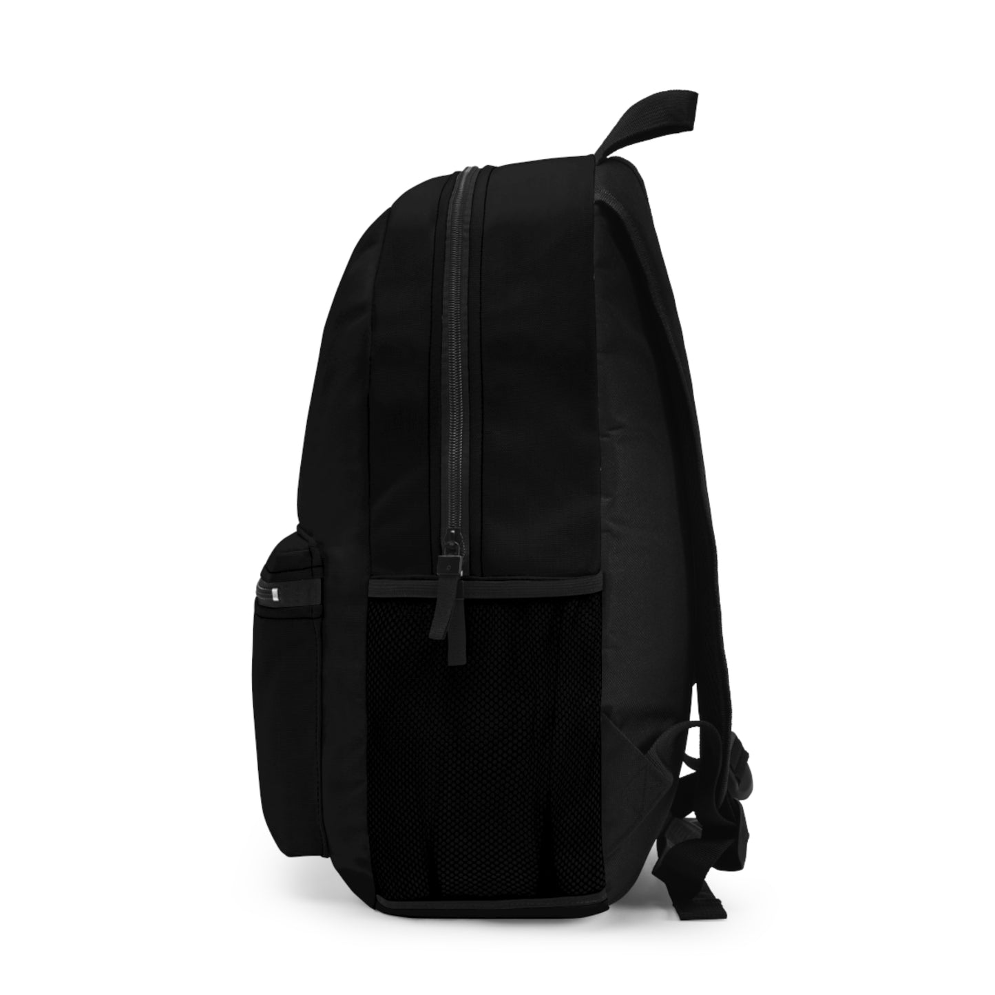 Stylish Golden DOMINICAN REPUBLIC Flag Shield Emblem Backpack for School and Travel