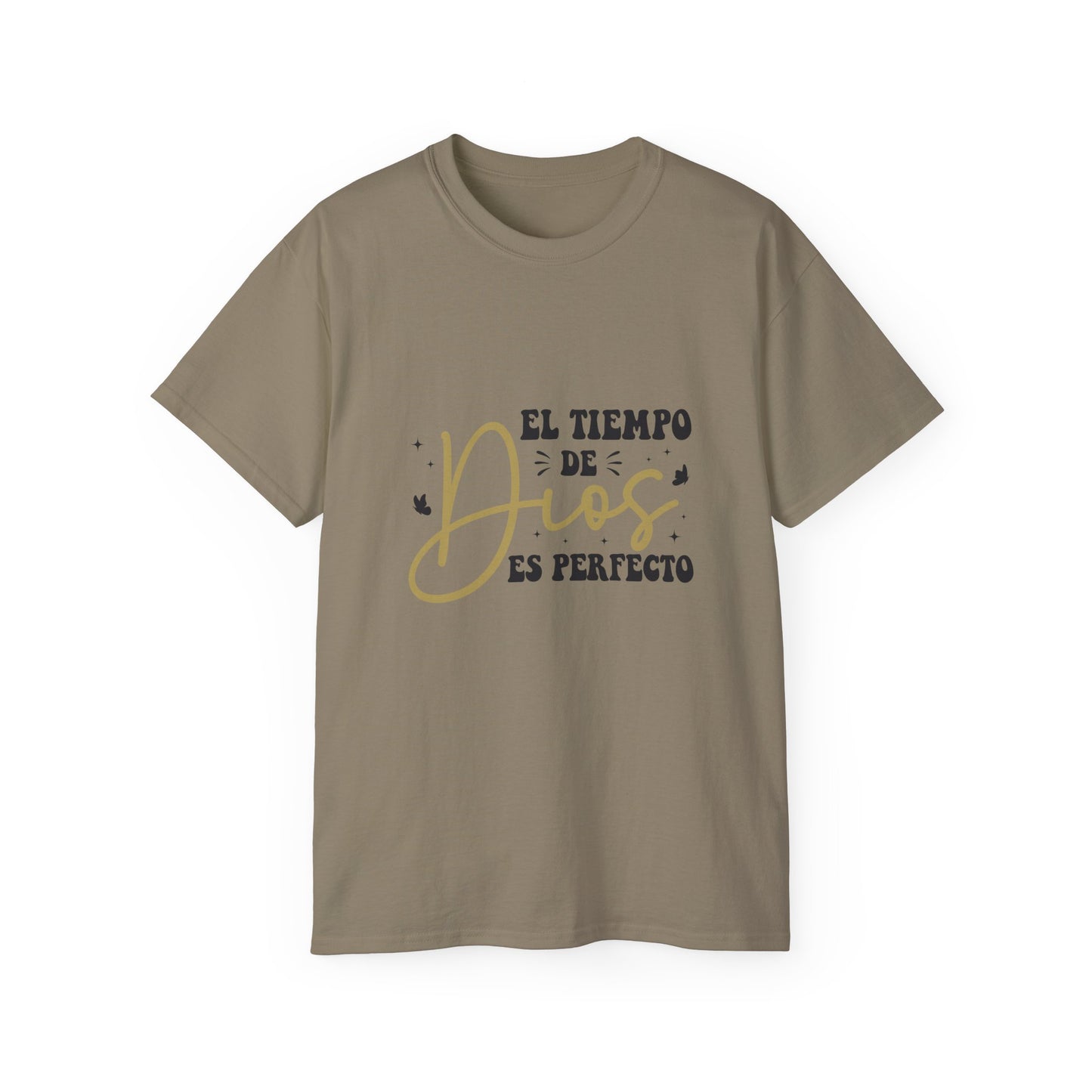 Inspirational Unisex Ultra Cotton Tee - El Tiempo de Dios es Perfecto