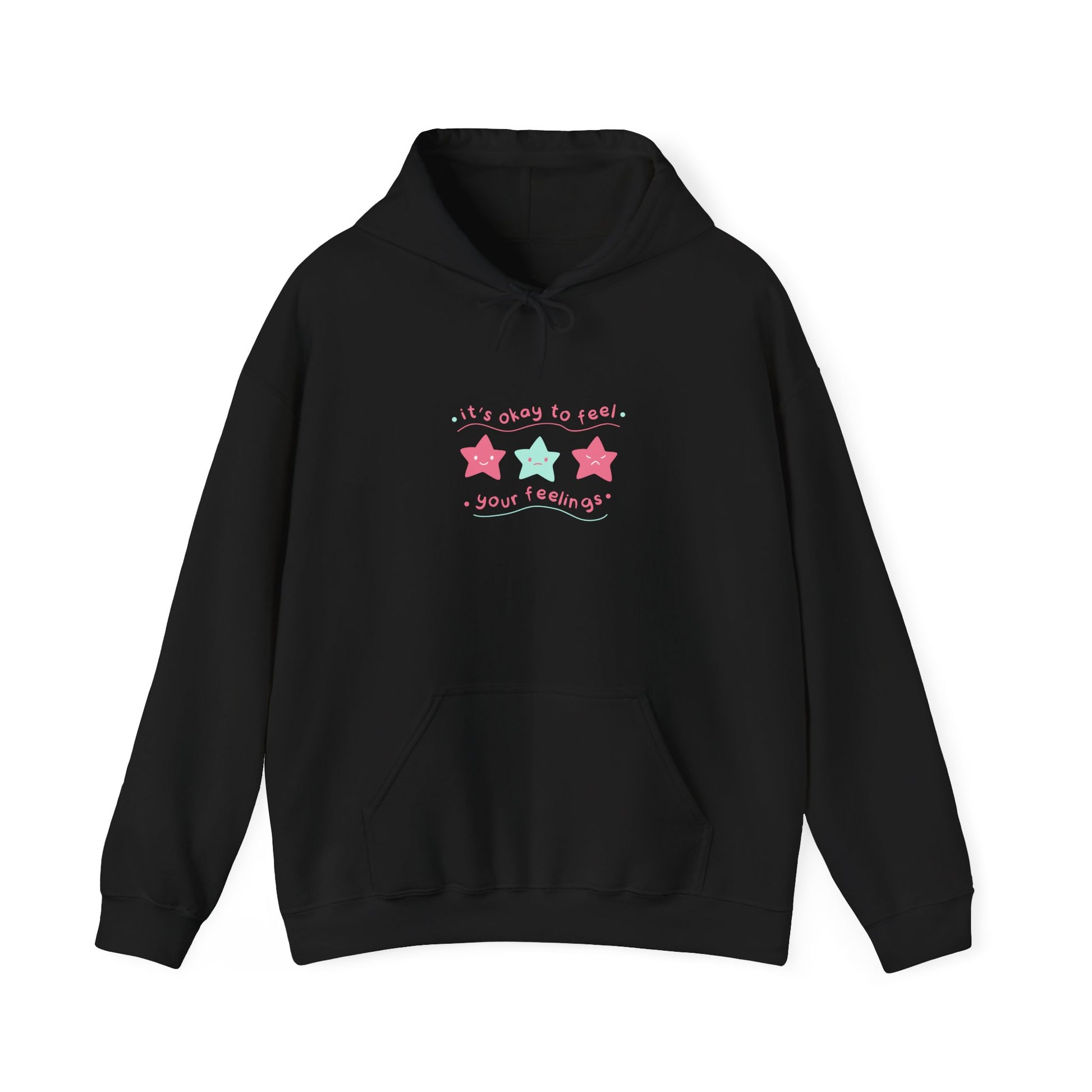 It's Okay to Feel Unisex Heavy Blend™ Hooded Sweatshirt - Nefty Creations