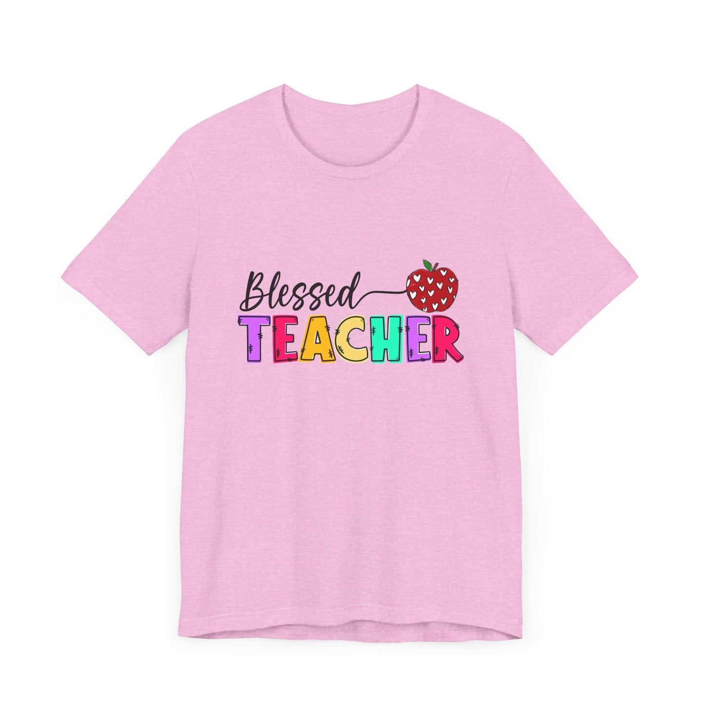Blessed Teacher Unisex Jersey Short Sleeve Tee - Celebrate Educators - Nefty Creations