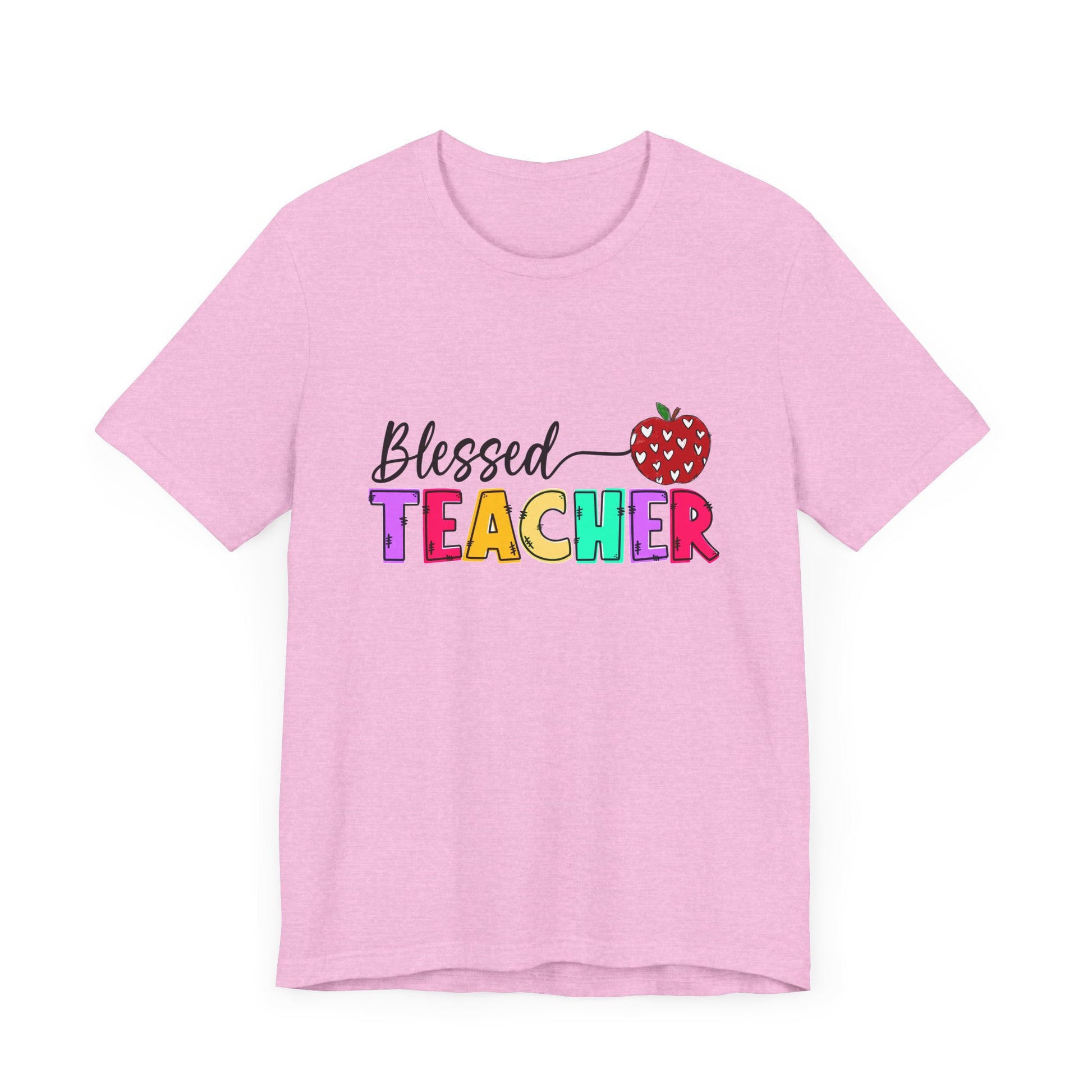 Blessed Teacher Unisex Jersey Short Sleeve Tee - Celebrate Educators - Nefty Creations