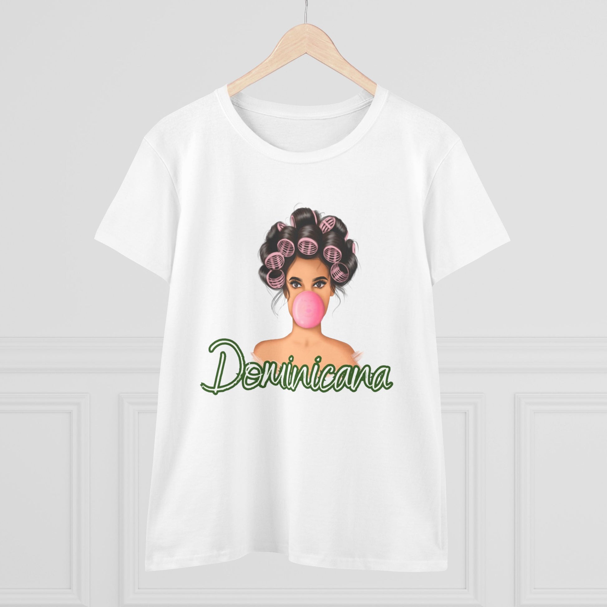 Dominicana Women's Midweight Cotton Tee - Fun & Stylish Casual Wear - Nefty Creations