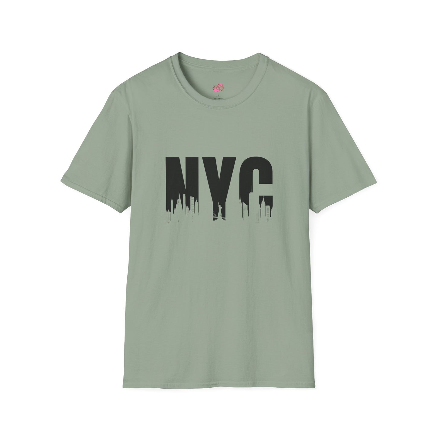 NYC Urban Unisex Softstyle T-Shirt, New York City Tee, Casual Streetwear, Gift for Travelers, Everyday Wear - Nefty Creations