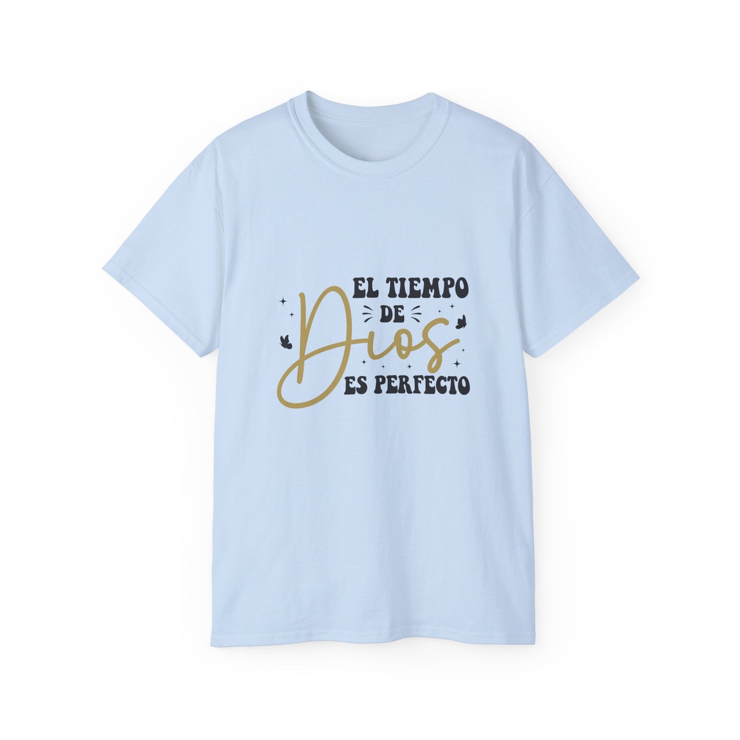 Inspirational Unisex Ultra Cotton Tee - El Tiempo de Dios es Perfecto