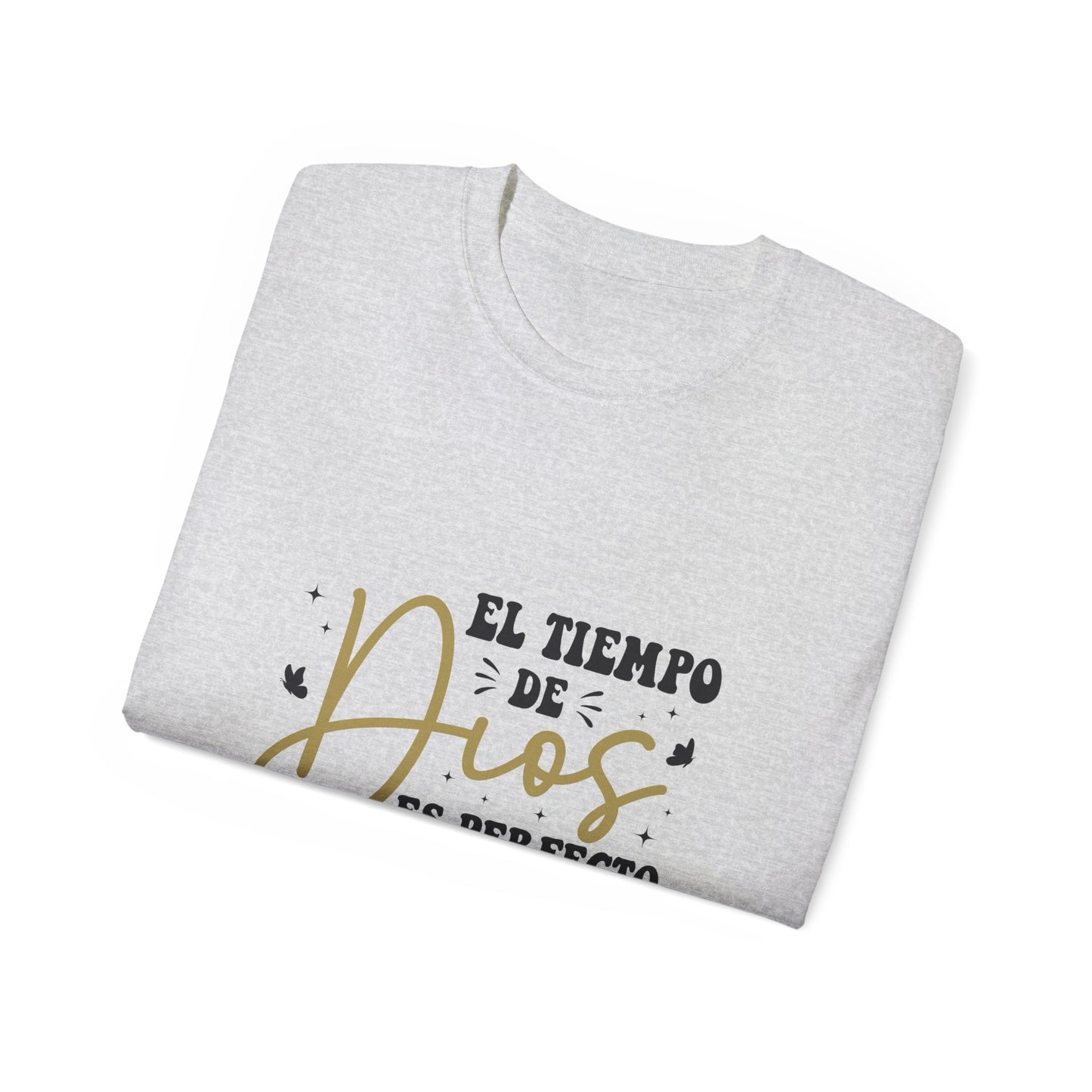 Inspirational Unisex Ultra Cotton Tee - El Tiempo de Dios es Perfecto