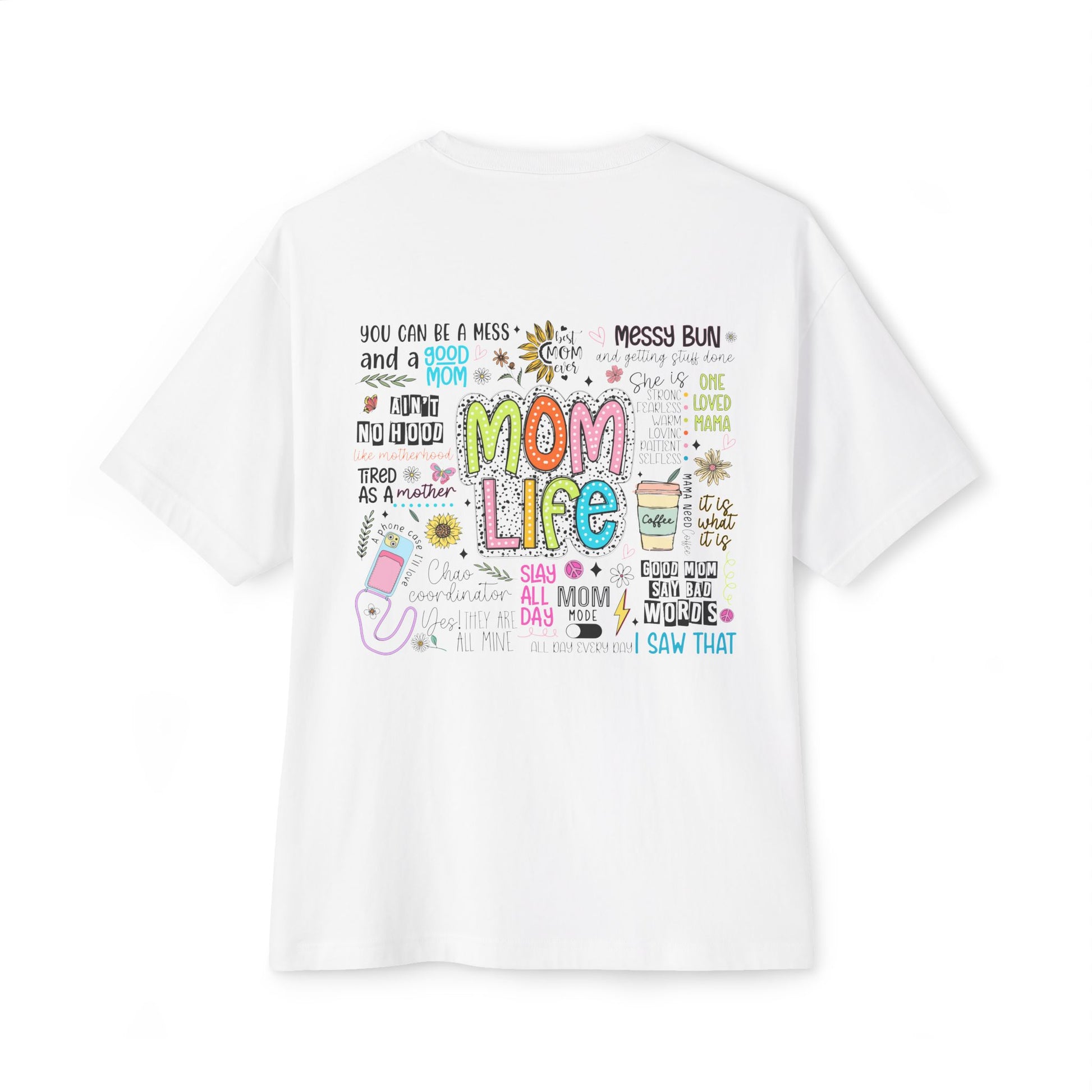 Mom Life Oversized Tee - Unisex - Nefty Creations