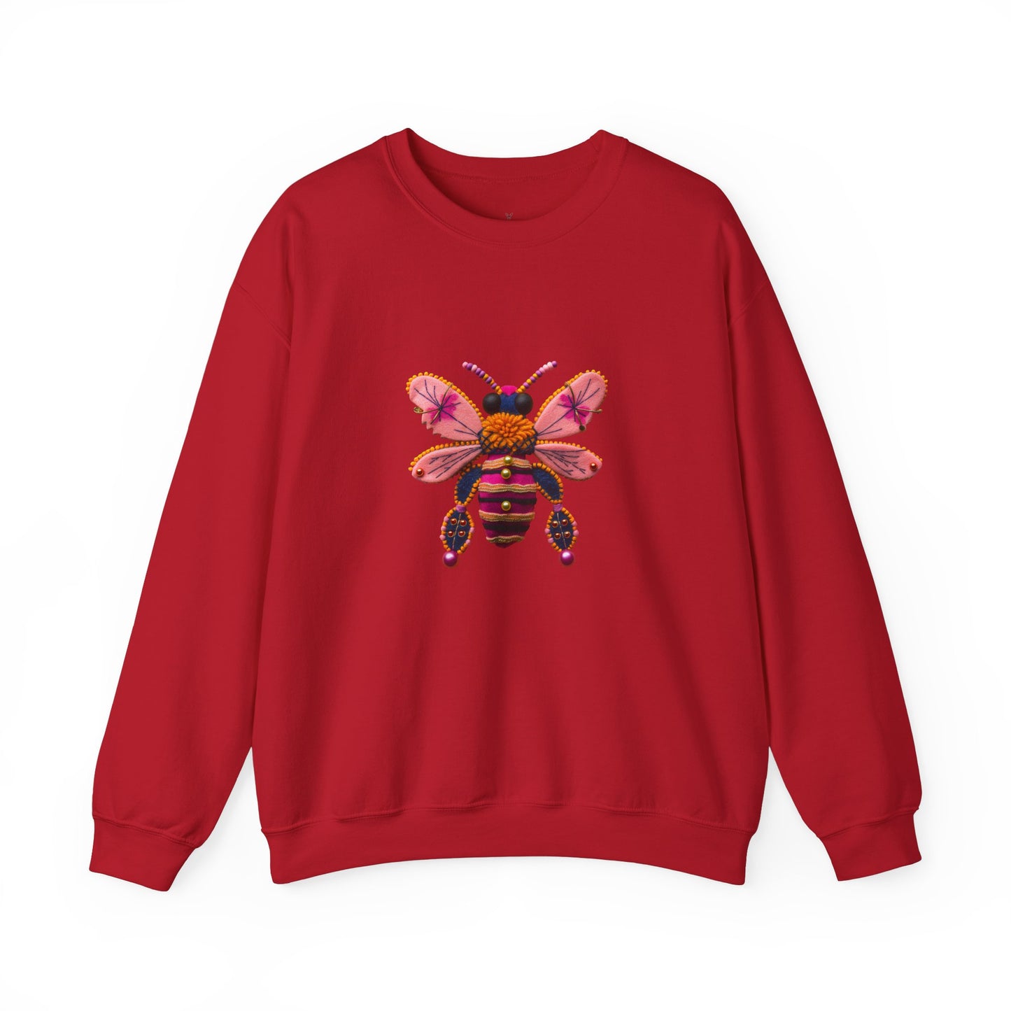 Bee-Inspired Unisex Heavy Blend™ Crewneck Sweatshirt - Cozy & Colorful Nature Apparel - Nefty Creations