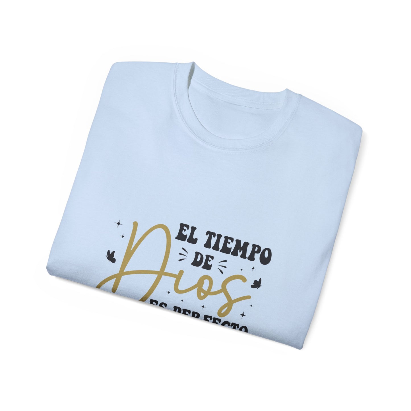 Inspirational Unisex Ultra Cotton Tee - El Tiempo de Dios es Perfecto