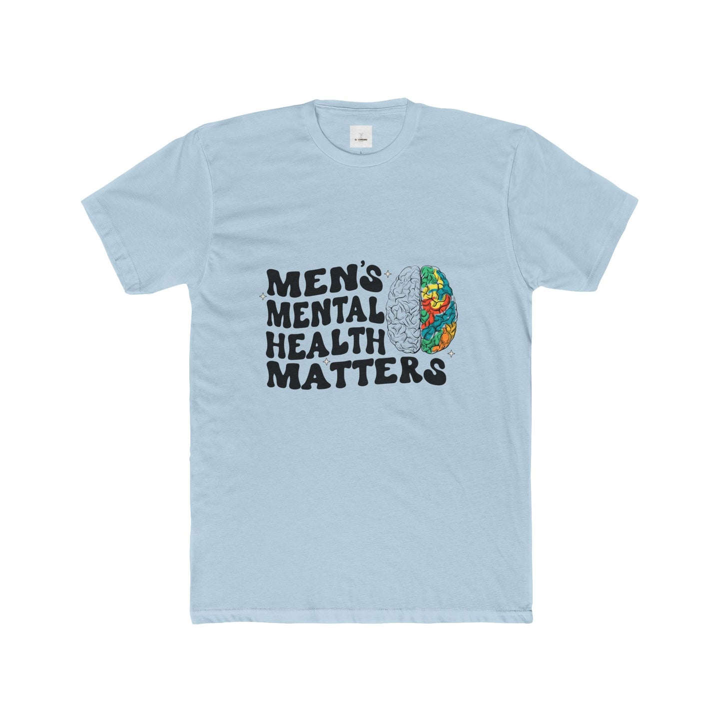 Men's Mental Health Matters Unisex Cotton Crew Tee - Support Wellness & Awareness