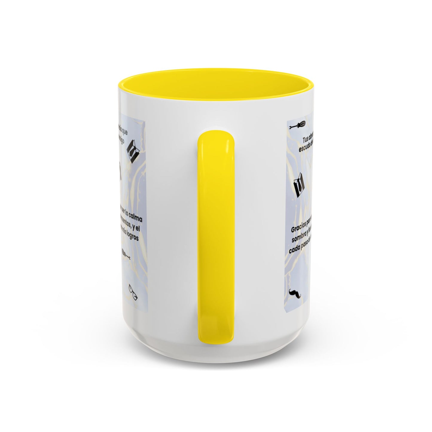 Papá Coffee Mug - Unique Dad Gift for Father's Day, Birthday, or Inspirational Moments, Black Accent Ceramic Cup - Nefty Creations