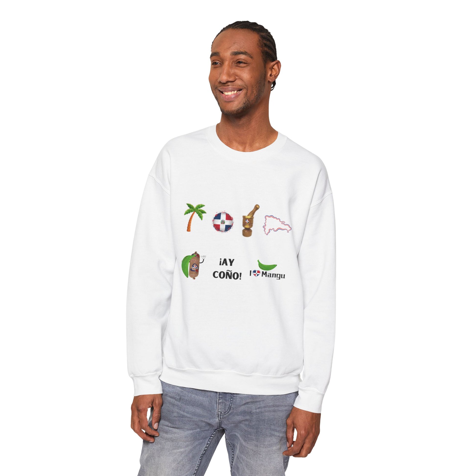 Sweatshirt for proud Dominican People - Nefty Creations