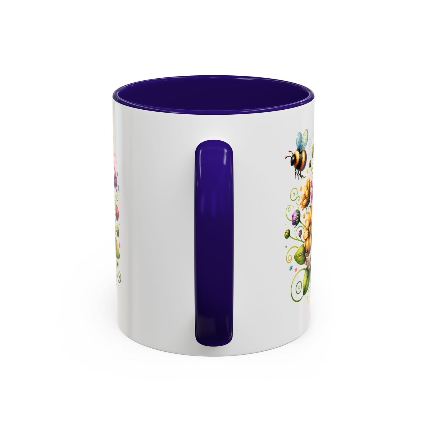 Colorful Floral Mug – "Thanks for Helping Me Bloom" – Perfect Gift for Friends & Family - Nefty Creations