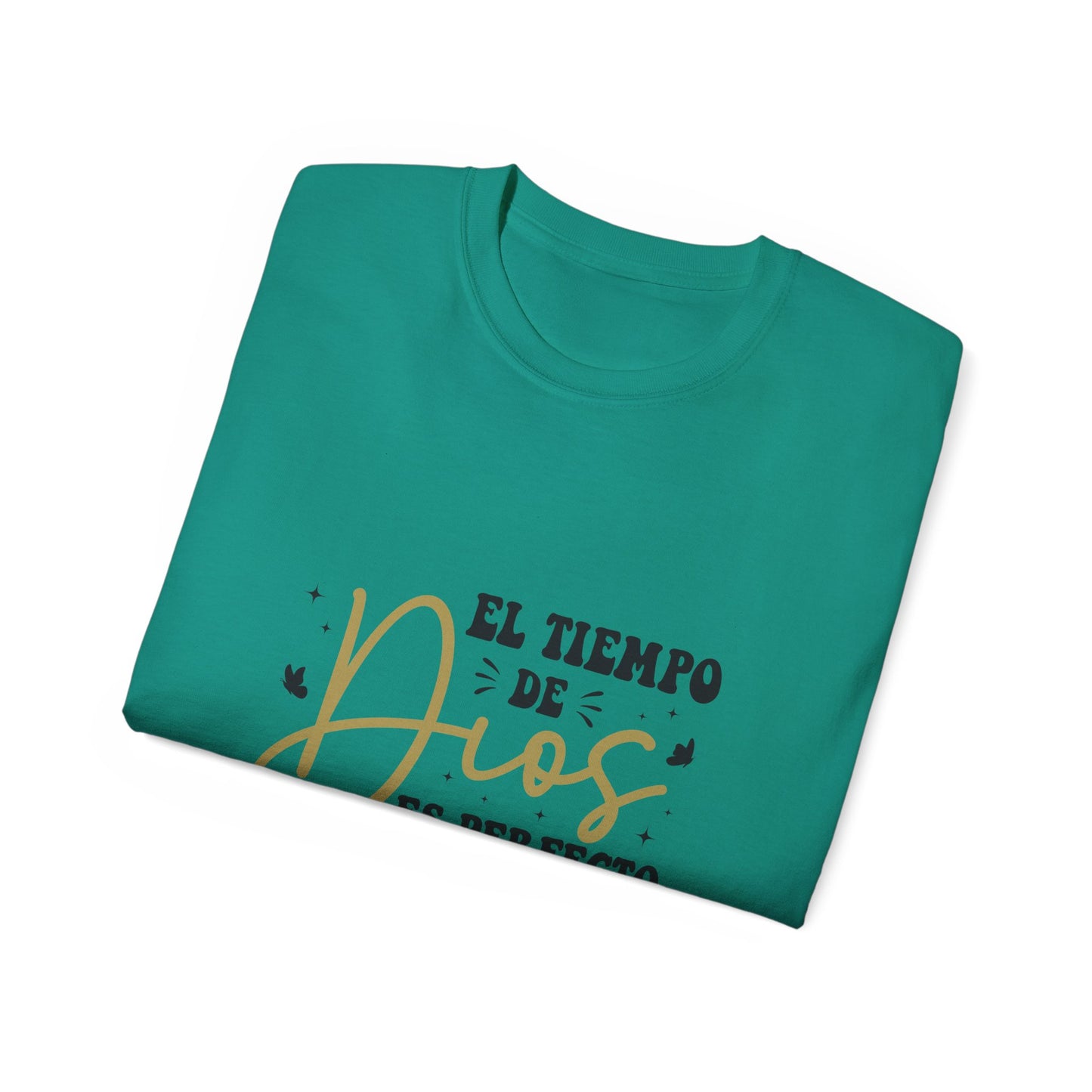 Inspirational Unisex Ultra Cotton Tee - El Tiempo de Dios es Perfecto