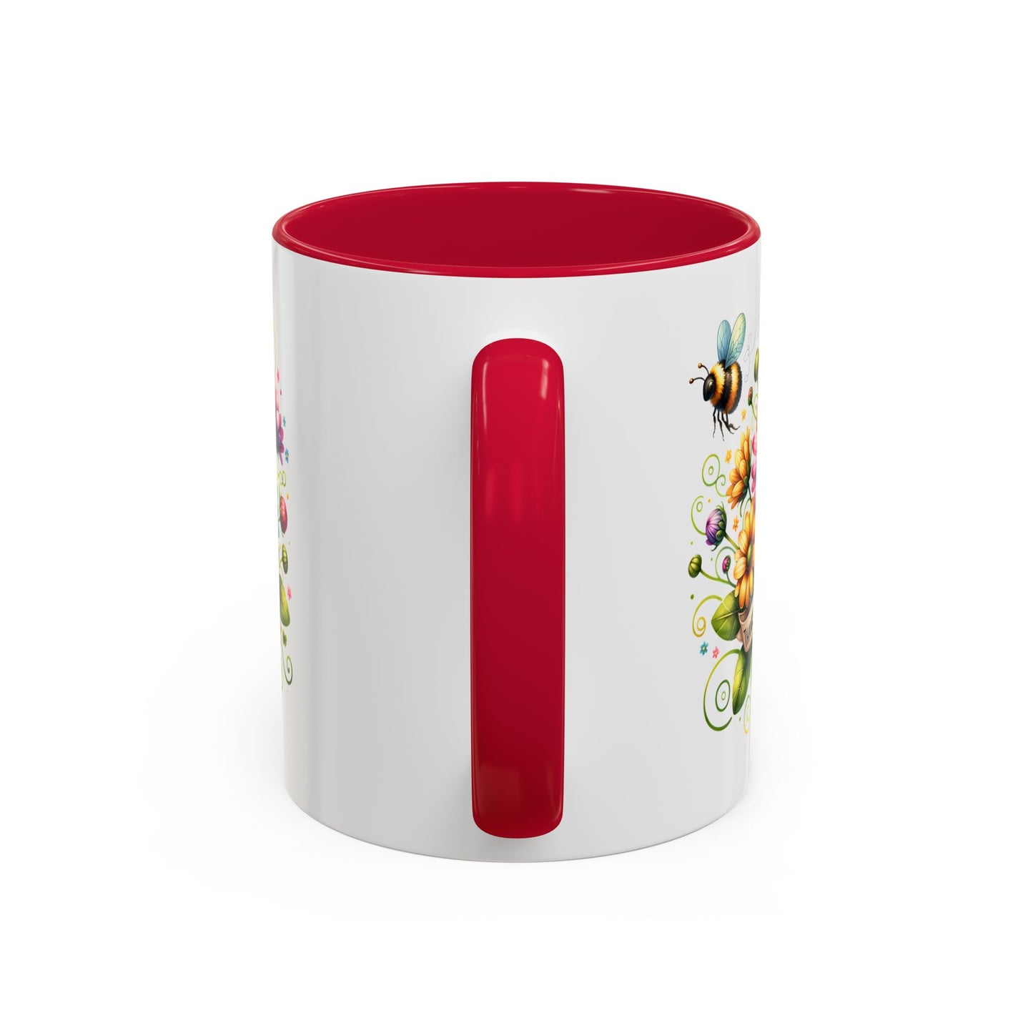 Colorful Floral Mug – "Thanks for Helping Me Bloom" – Perfect Gift for Friends & Family - Nefty Creations