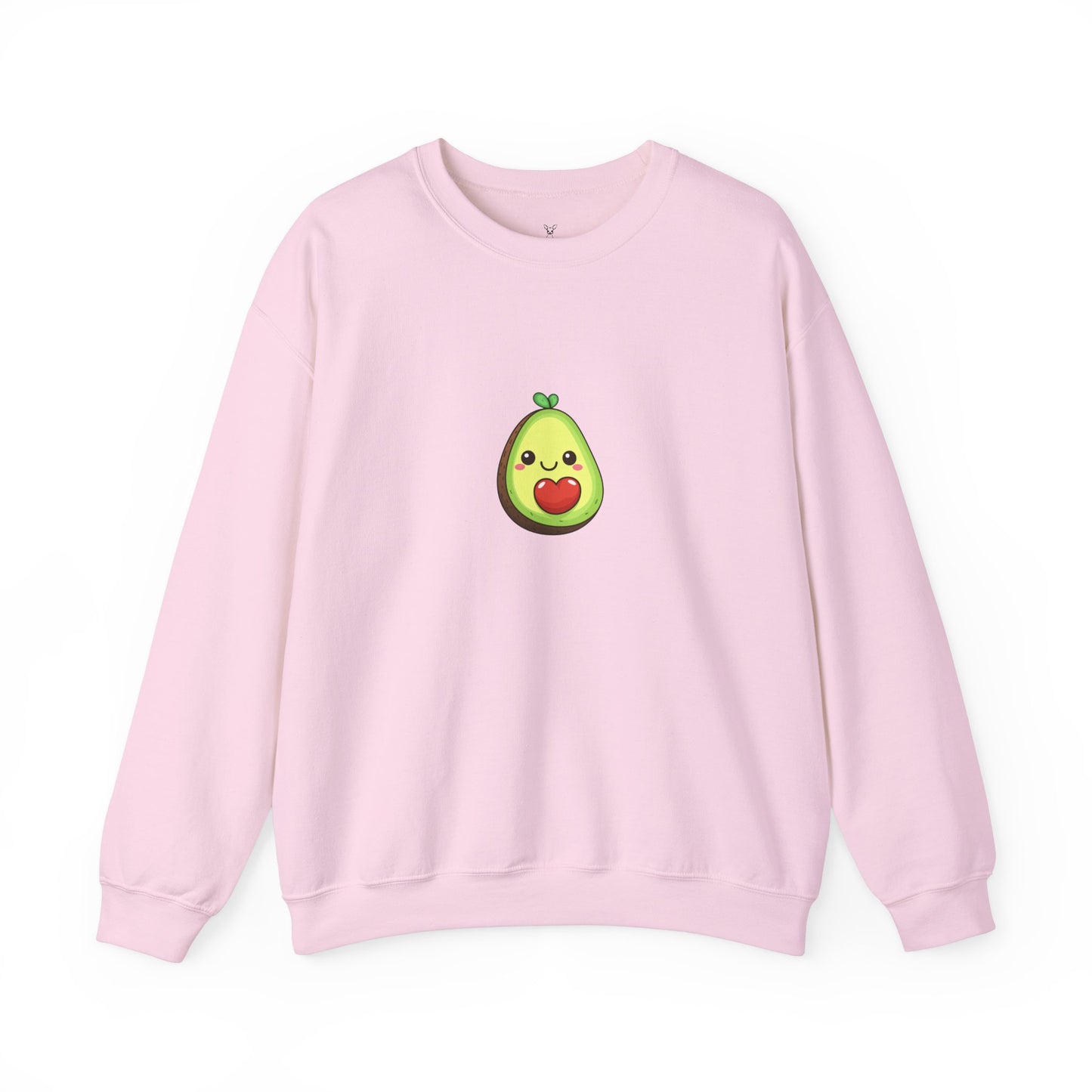 Cute Avocado Valentines Day Crewneck Sweatshirt - Nefty Creations
