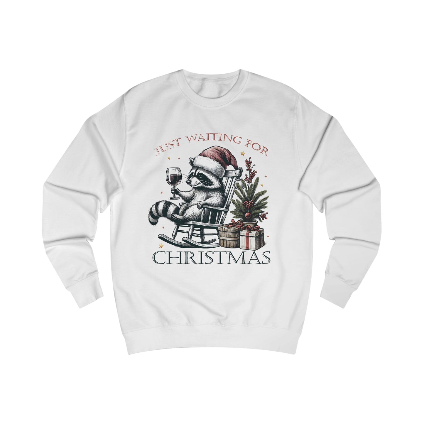 Raccoon Christmas Sweatshirt - Nefty Creations