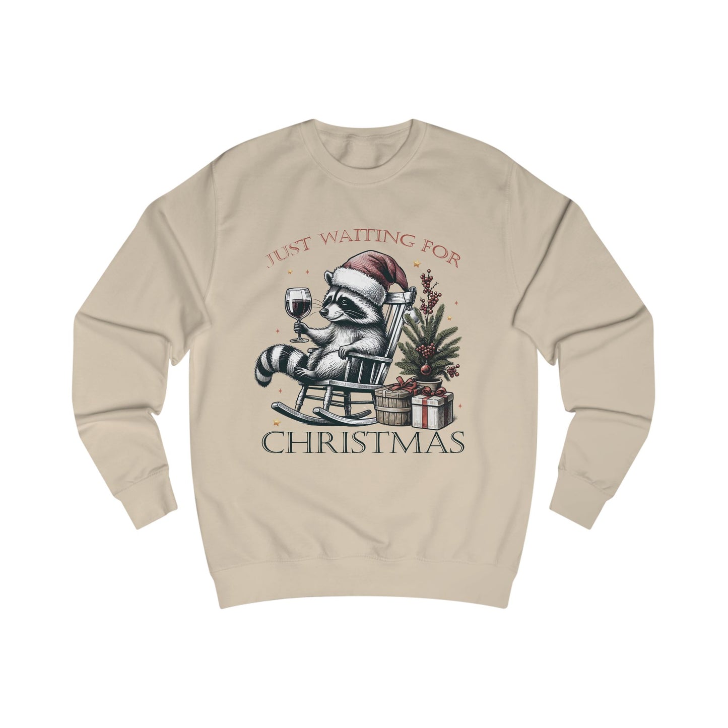 Raccoon Christmas Sweatshirt - Nefty Creations