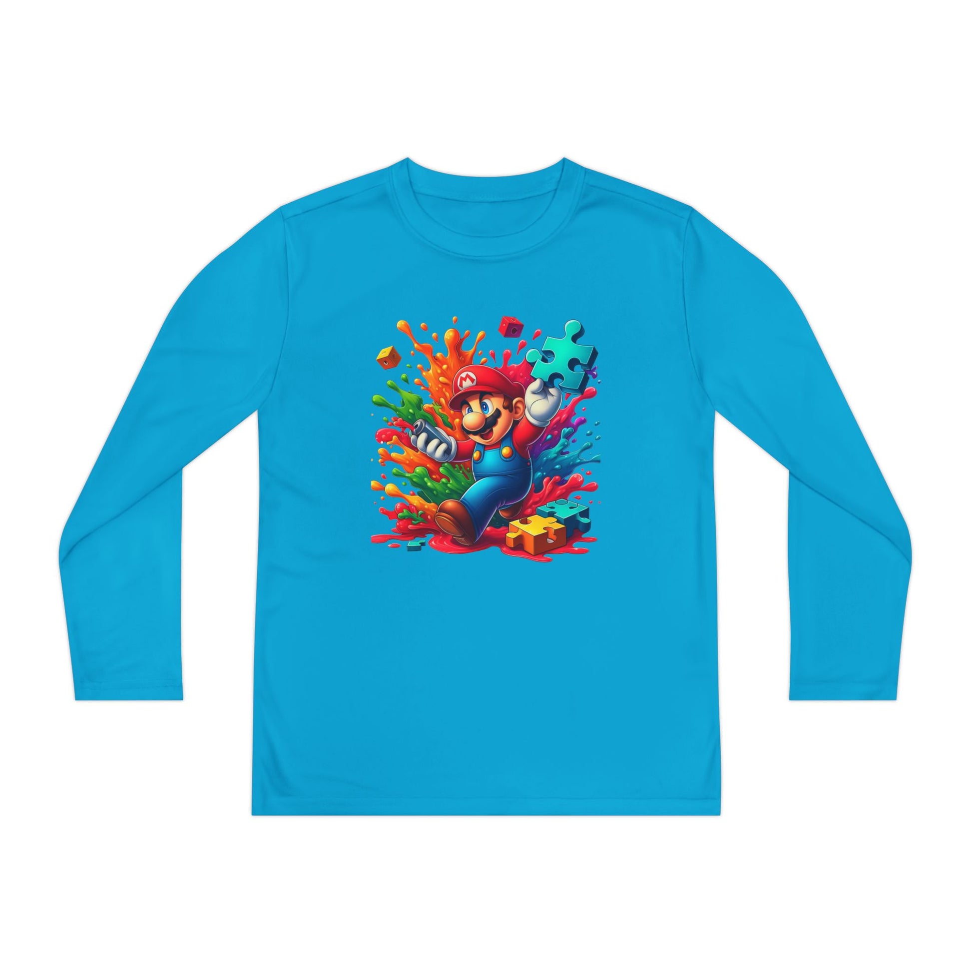 Youth Colorful Adventure Long Sleeve Tee - Nefty Creations