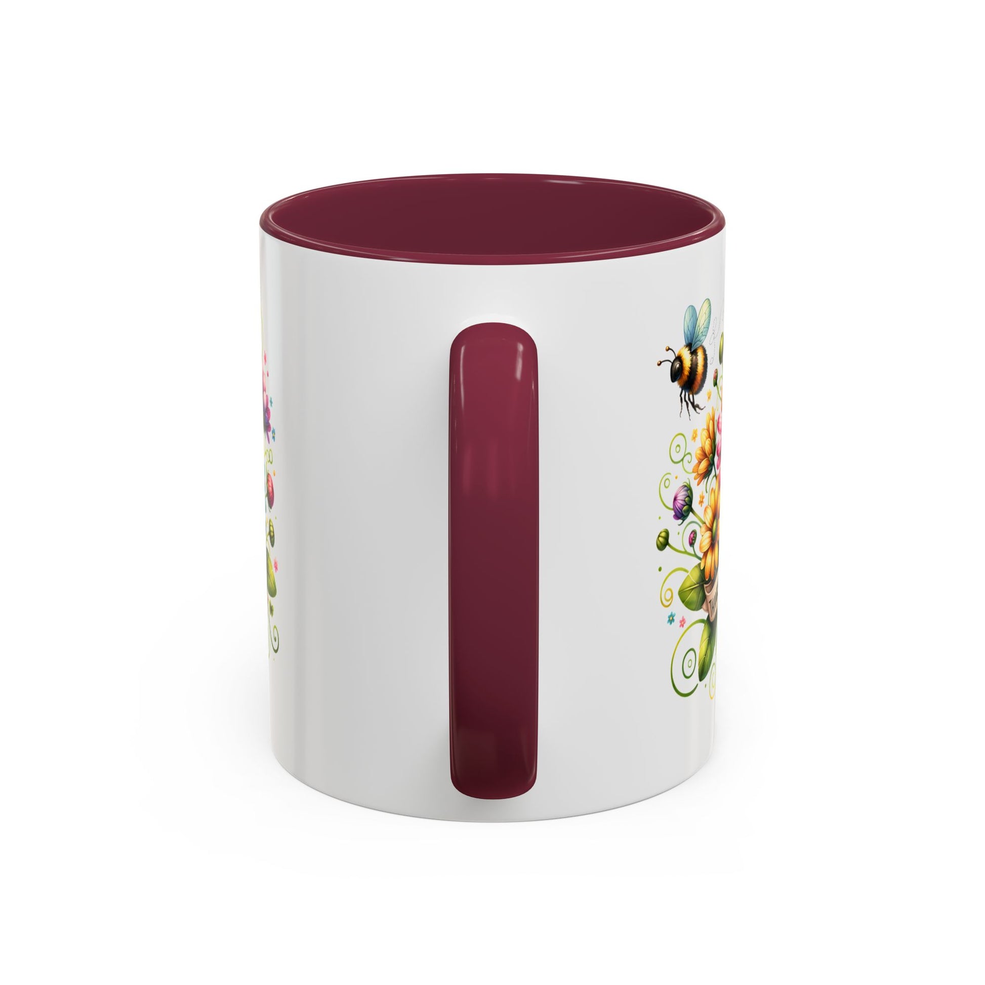 Colorful Floral Mug – "Thanks for Helping Me Bloom" – Perfect Gift for Friends & Family - Nefty Creations