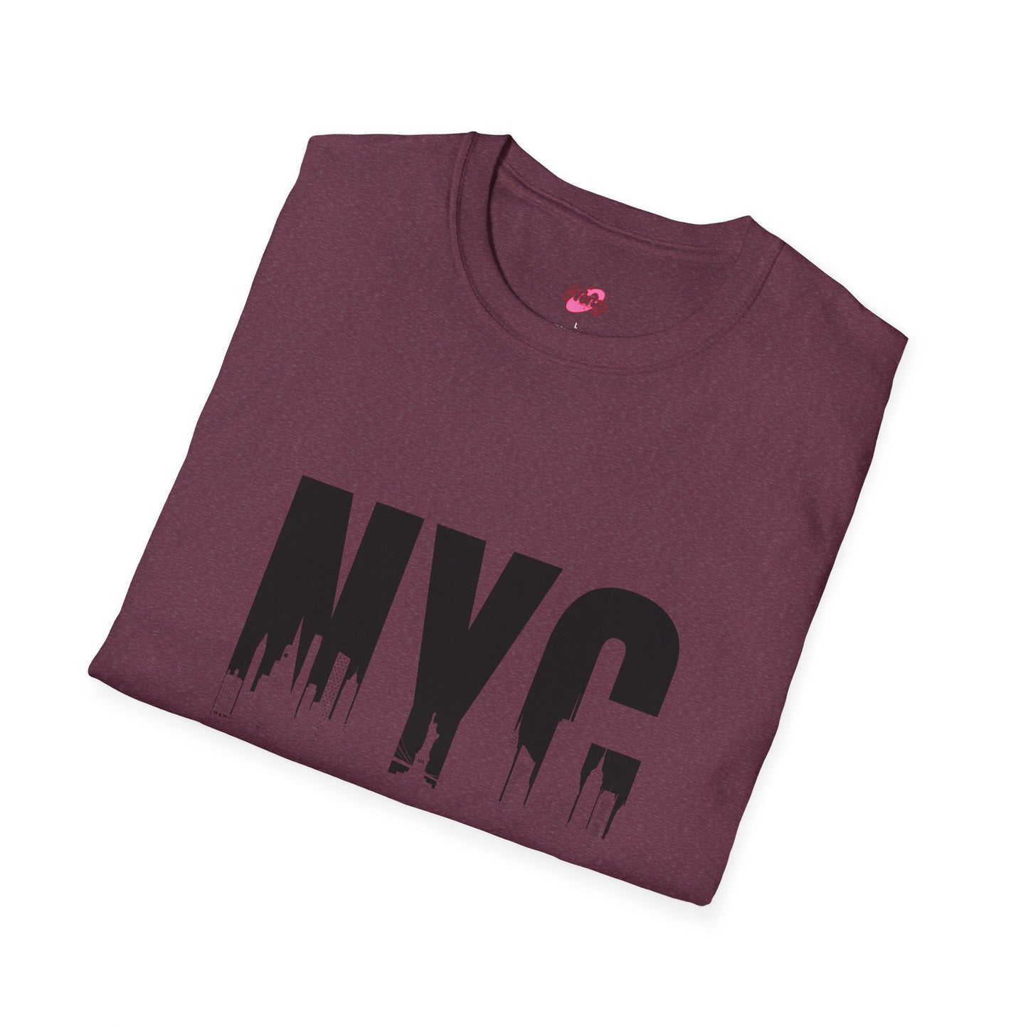NYC Urban Unisex Softstyle T-Shirt, New York City Tee, Casual Streetwear, Gift for Travelers, Everyday Wear - Nefty Creations