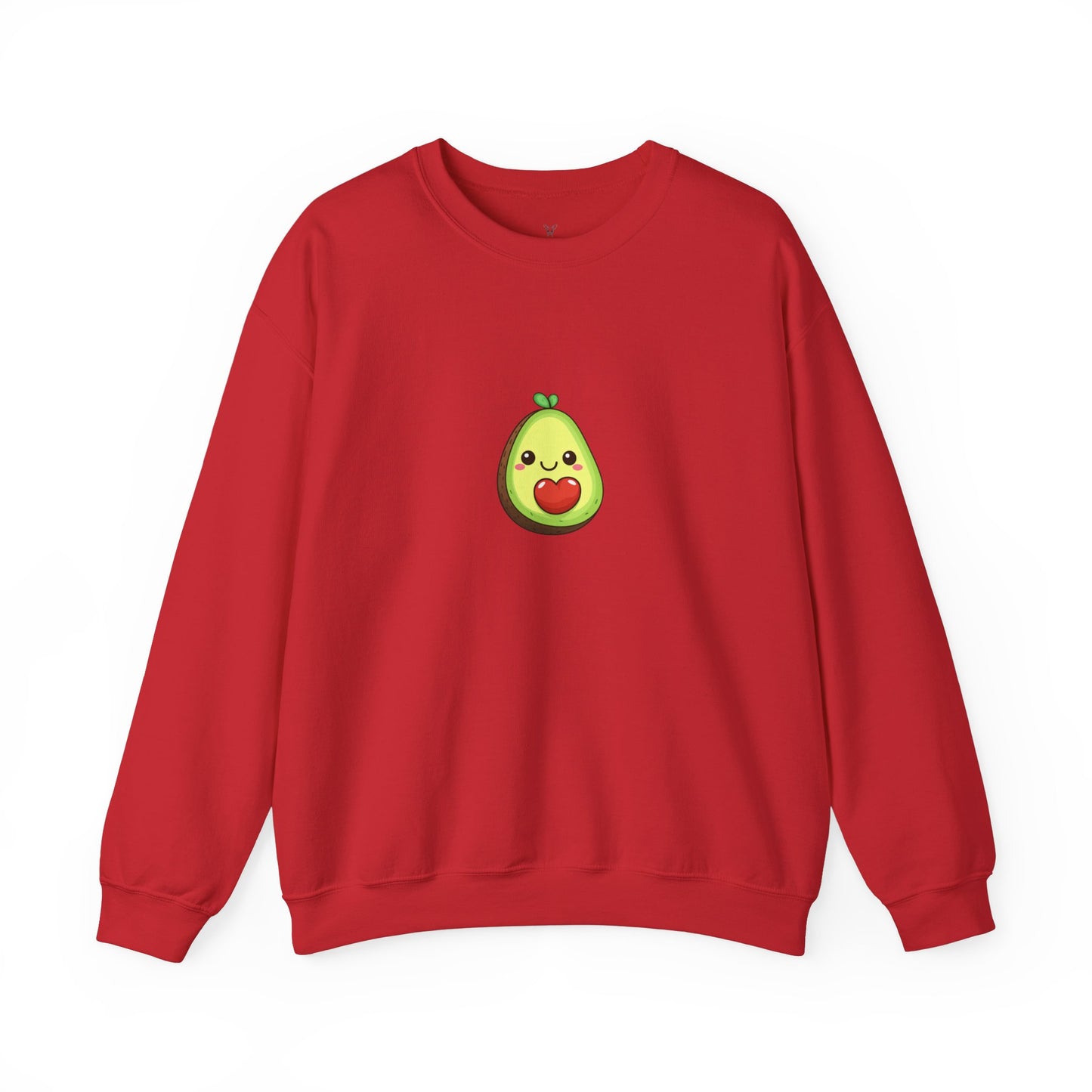 Cute Avocado Valentines Day Crewneck Sweatshirt - Nefty Creations