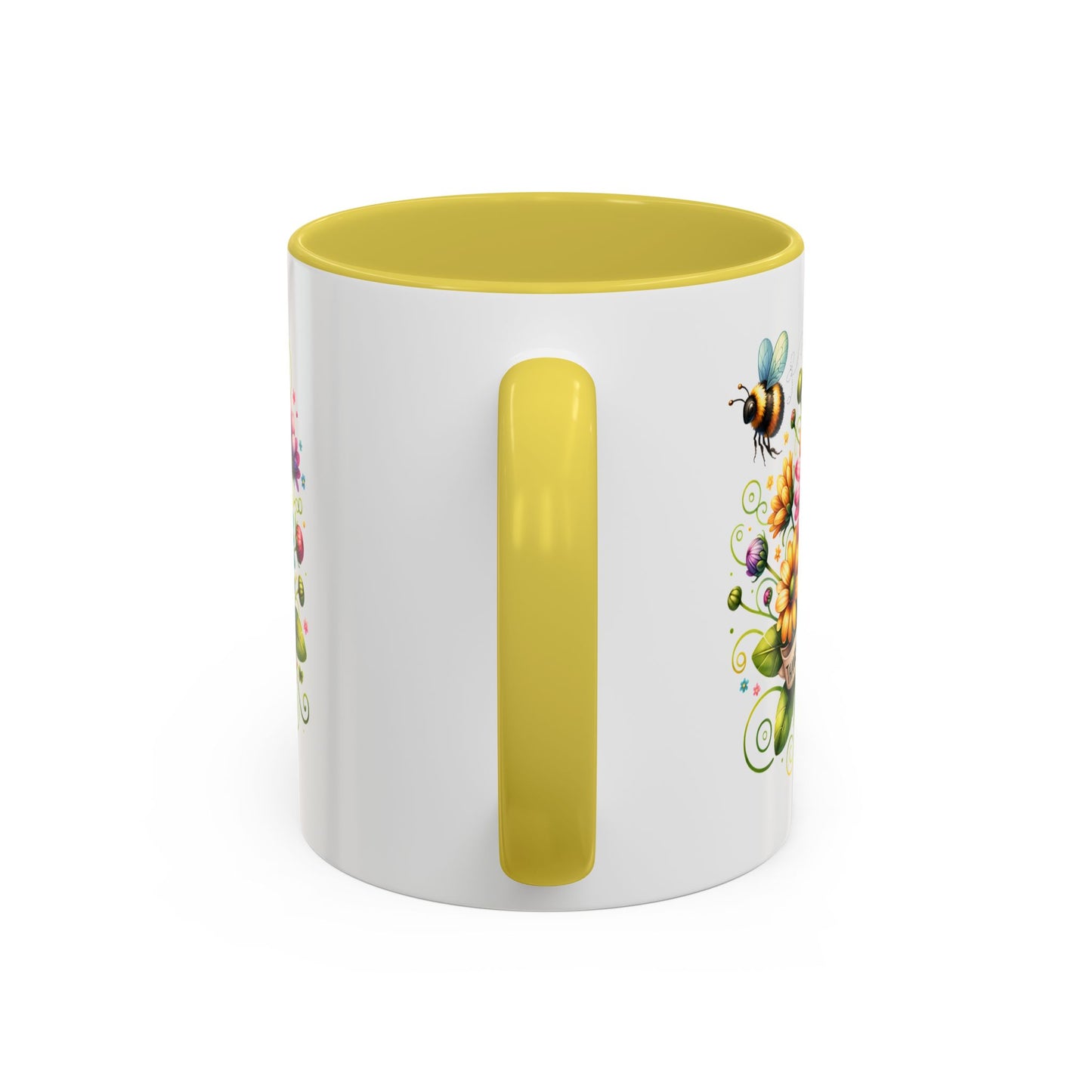 Colorful Floral Mug – "Thanks for Helping Me Bloom" – Perfect Gift for Friends & Family - Nefty Creations