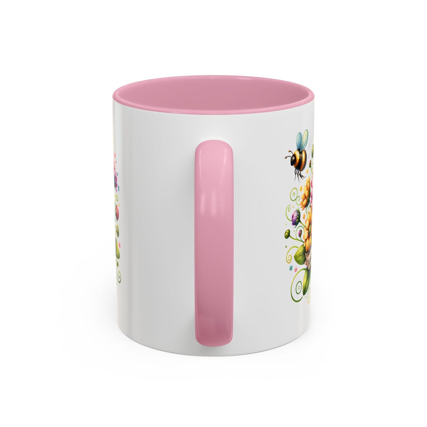 Colorful Floral Mug – "Thanks for Helping Me Bloom" – Perfect Gift for Friends & Family - Nefty Creations