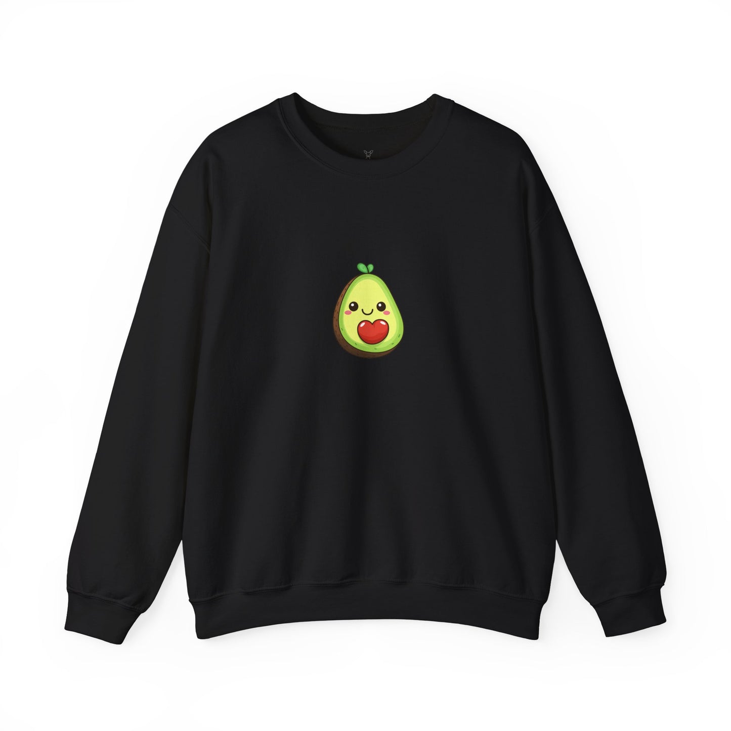 Cute Avocado Valentines Day Crewneck Sweatshirt - Nefty Creations