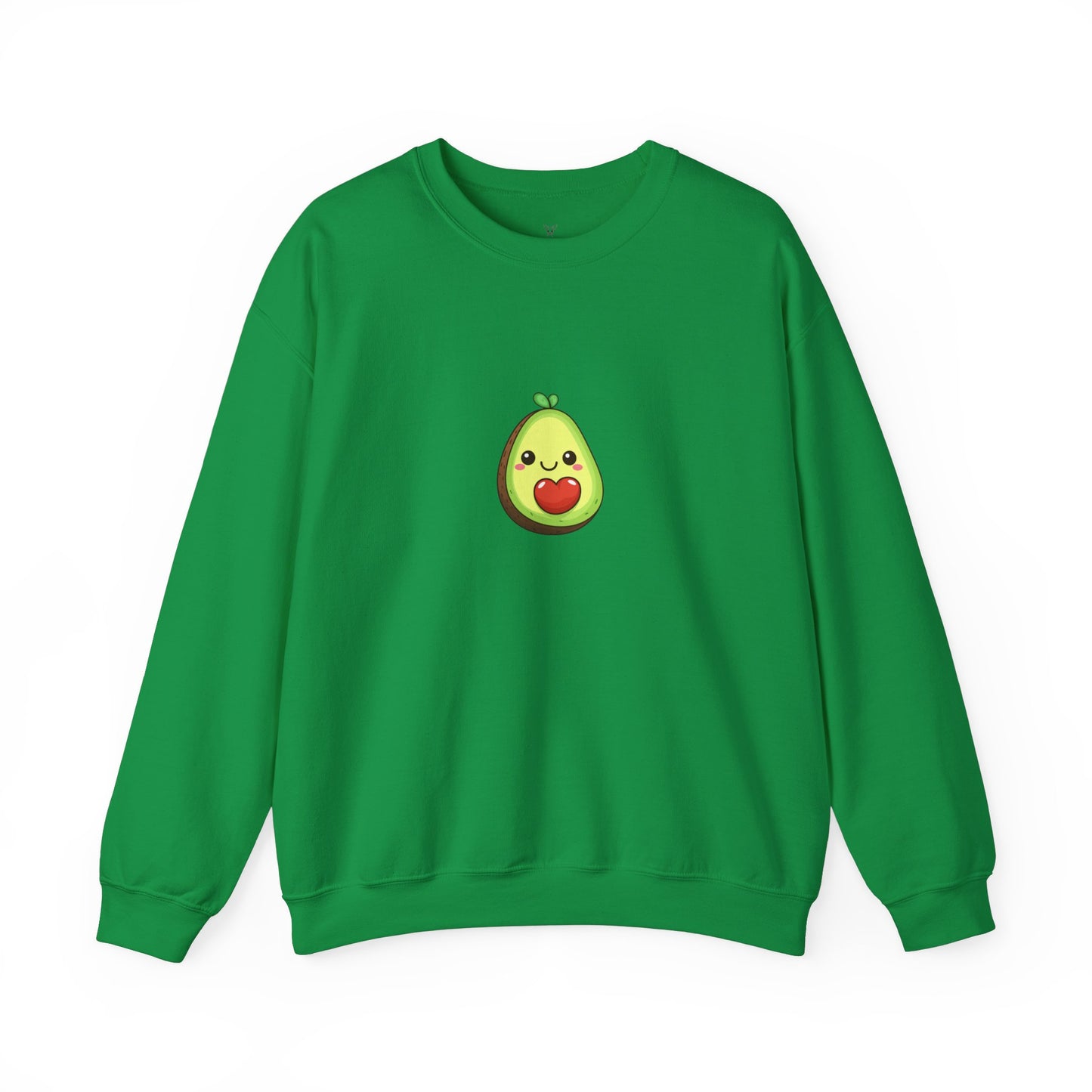 Cute Avocado Valentines Day Crewneck Sweatshirt - Nefty Creations
