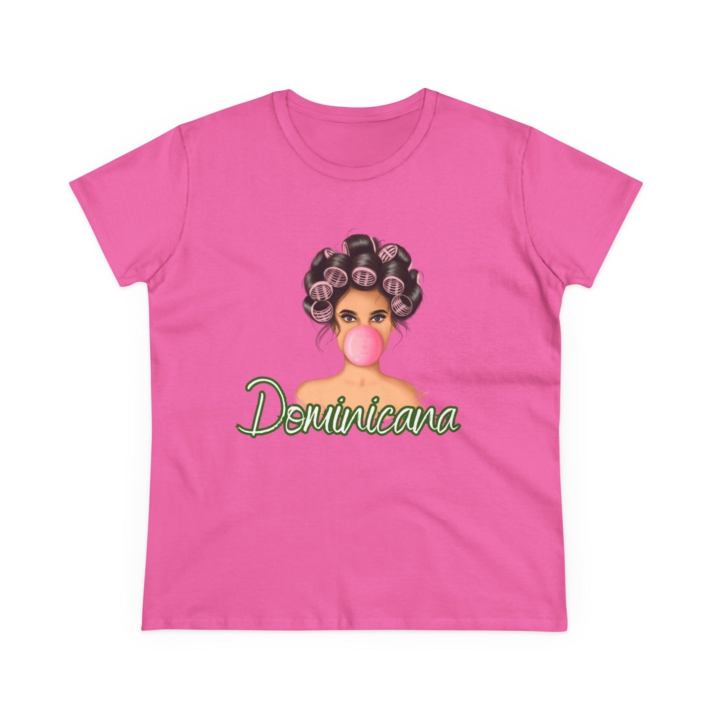 Dominicana Women's Midweight Cotton Tee - Fun & Stylish Casual Wear - Nefty Creations