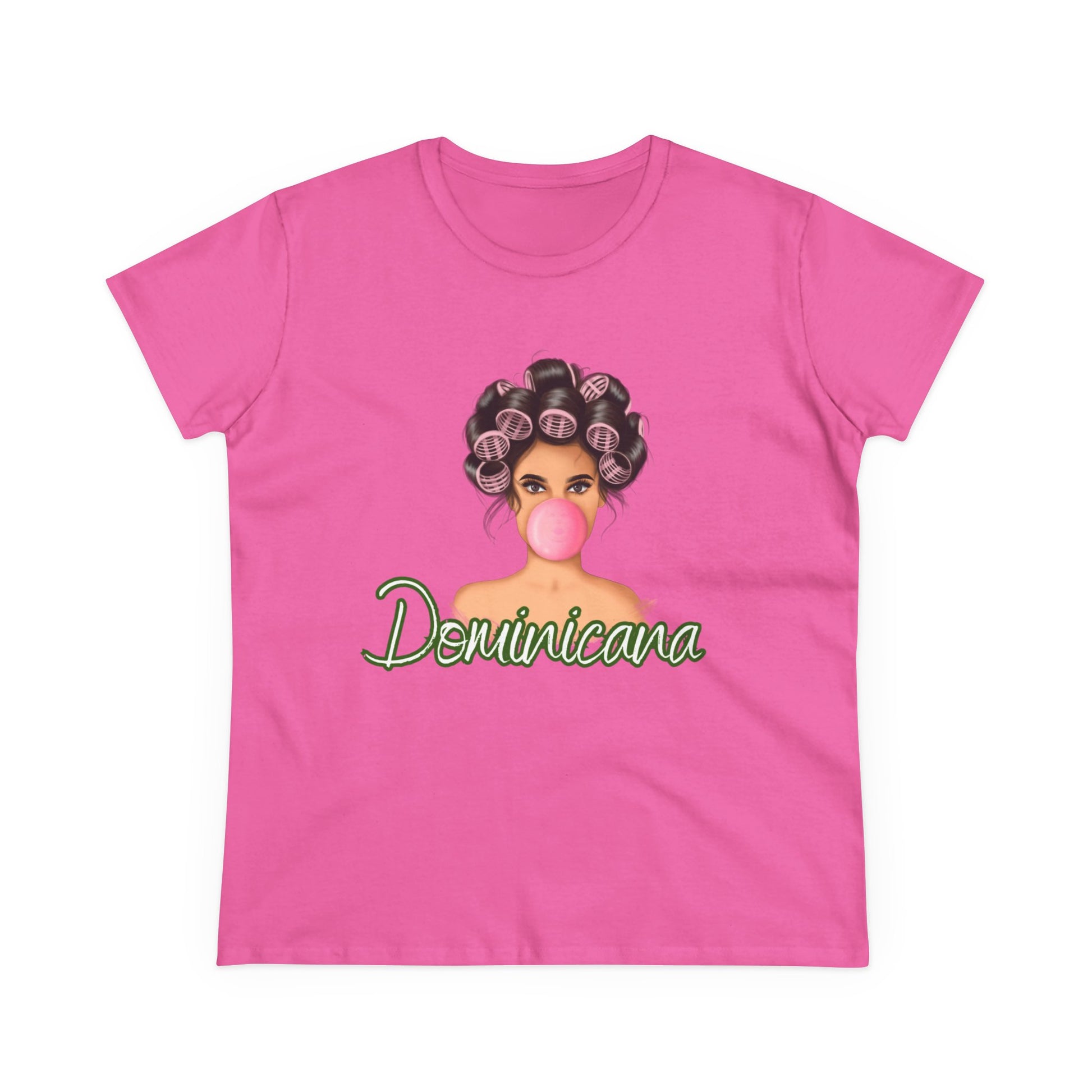 Dominicana Women's Midweight Cotton Tee - Fun & Stylish Casual Wear - Nefty Creations