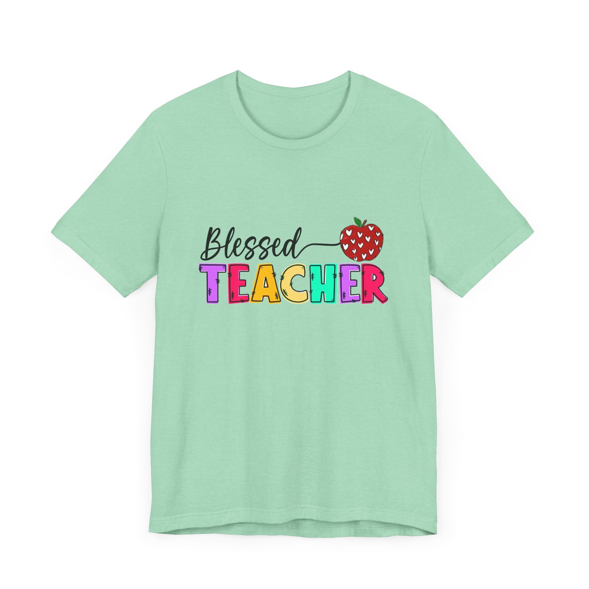 Blessed Teacher Unisex Jersey Short Sleeve Tee - Celebrate Educators - Nefty Creations
