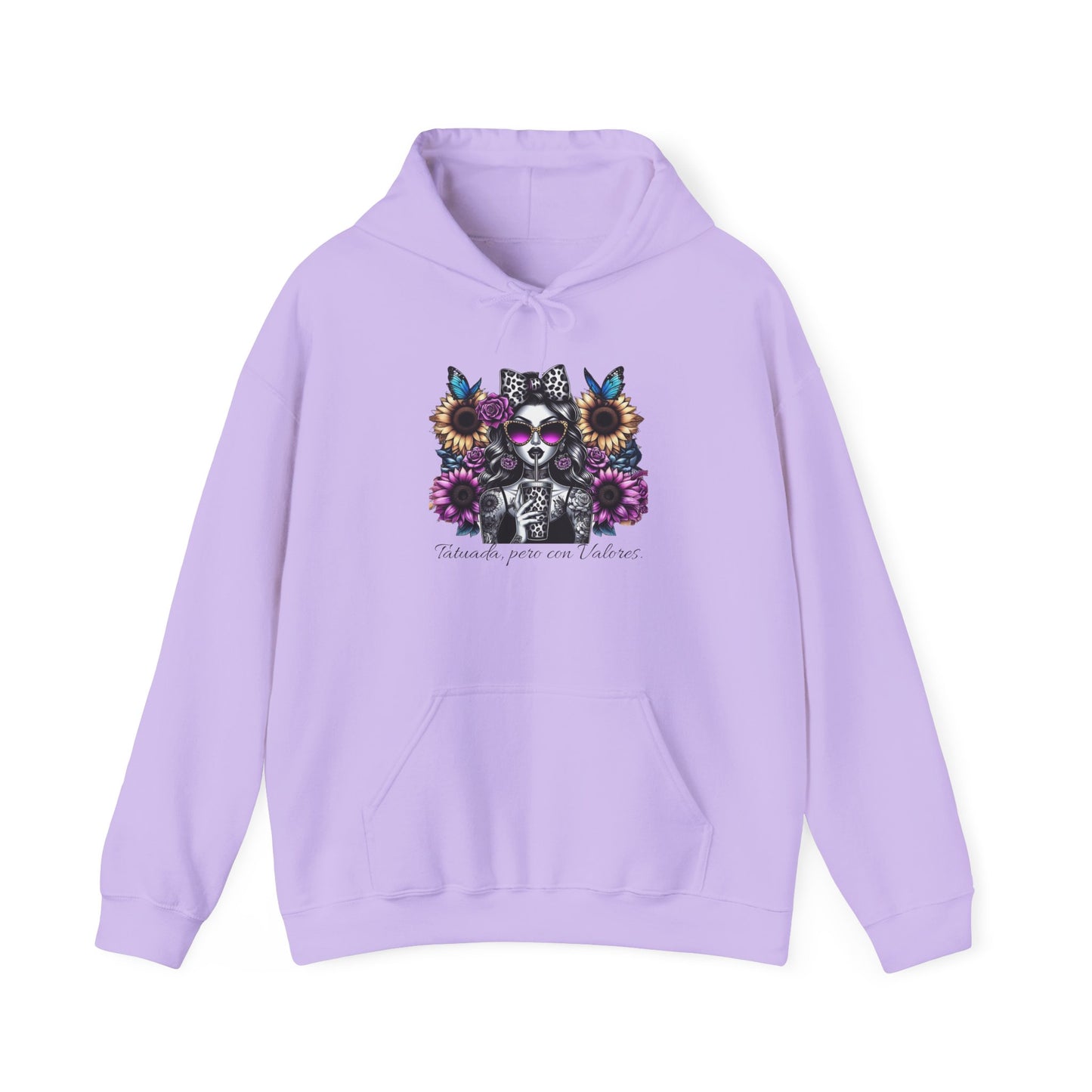 Hooded Sweatshirt - ''TATUADA pero con Valores''