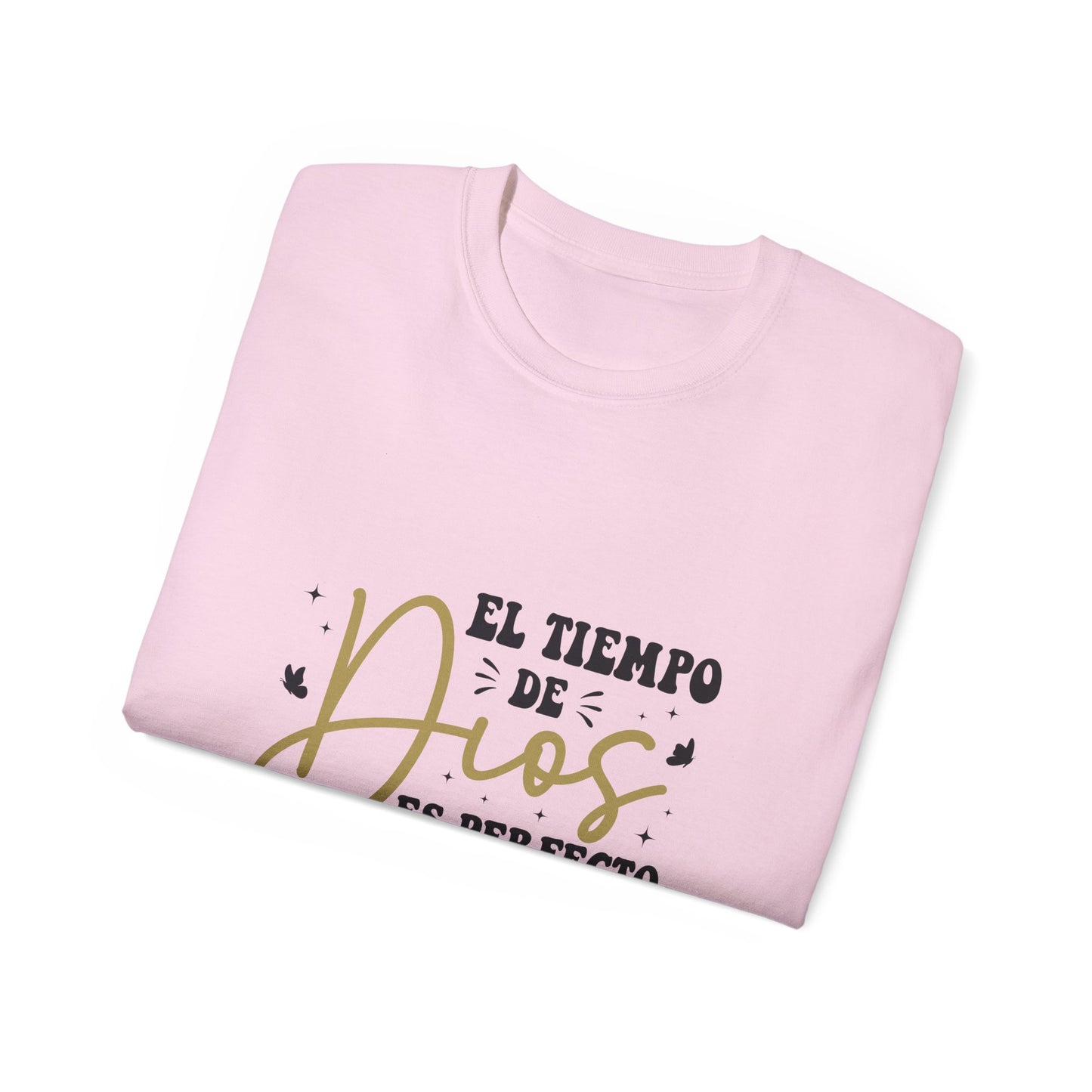 Inspirational Unisex Ultra Cotton Tee - El Tiempo de Dios es Perfecto