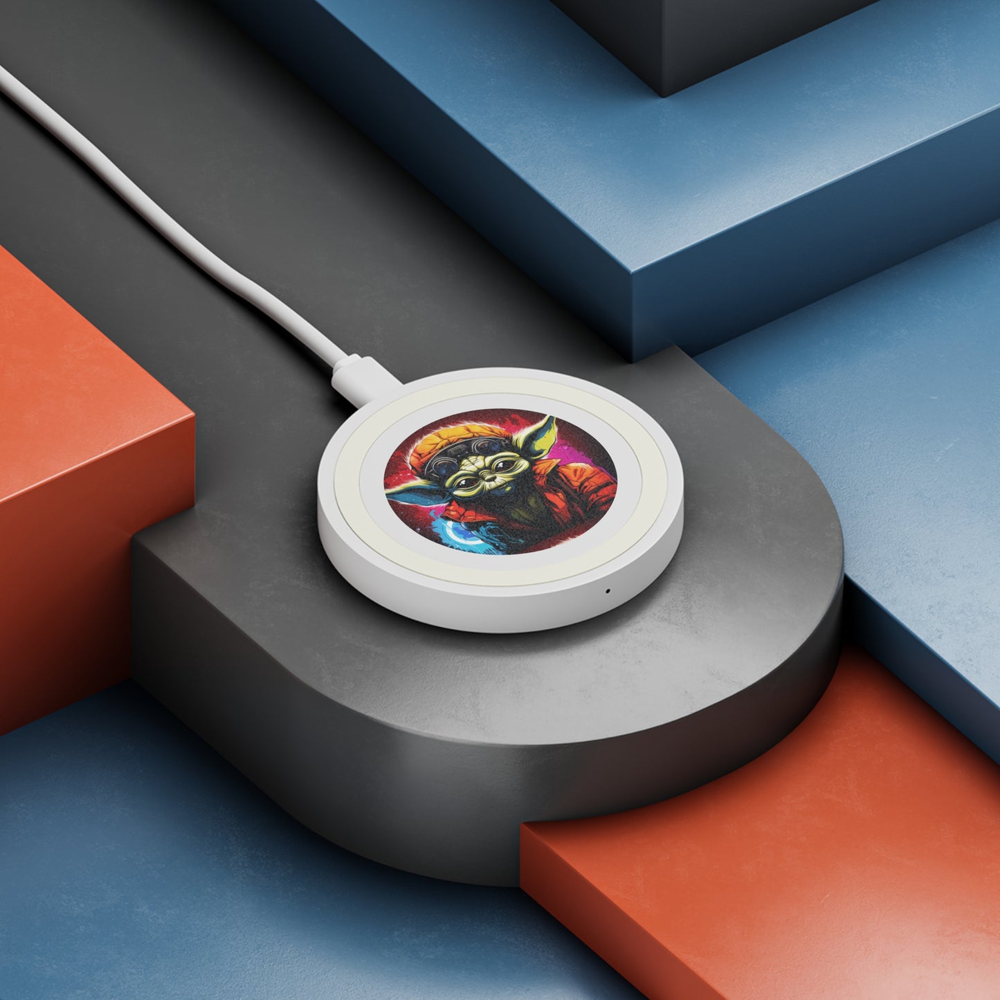 Star Wars-Inspired Quake Wireless Charging Pad - Stylish & Functional Desk Accessory