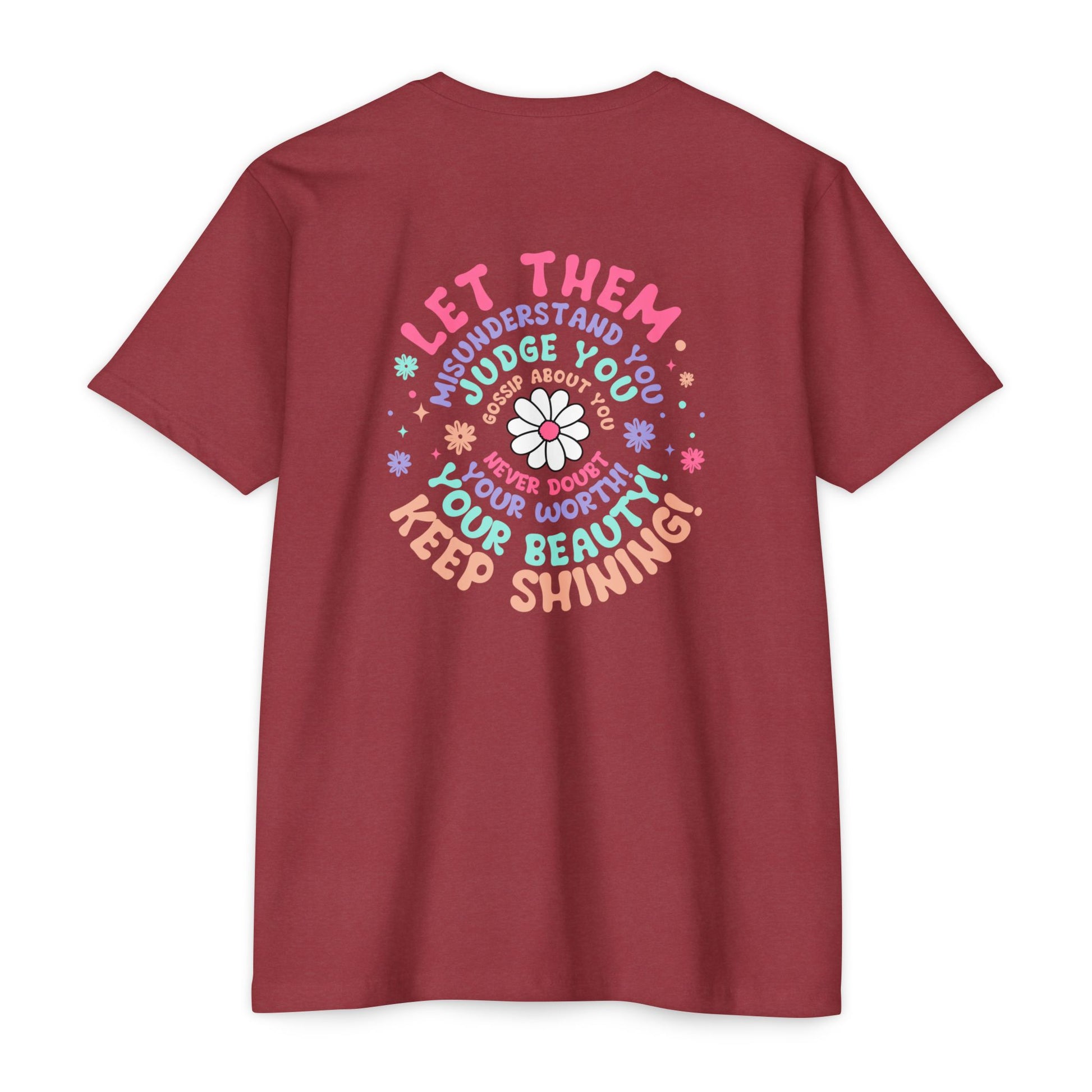 Inspirational Unisex CVC Jersey T-shirt - 'Let Them Understand You' Design - Nefty Creations