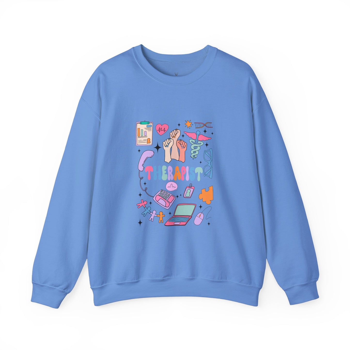 Therapist Crewneck Sweatshirt – Cozy UNISEX Design for Mental Health Advocates - Nefty Creations