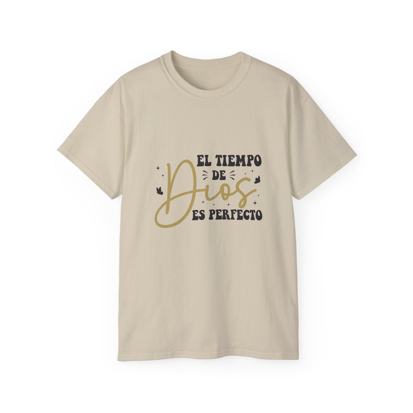 Inspirational Unisex Ultra Cotton Tee - El Tiempo de Dios es Perfecto