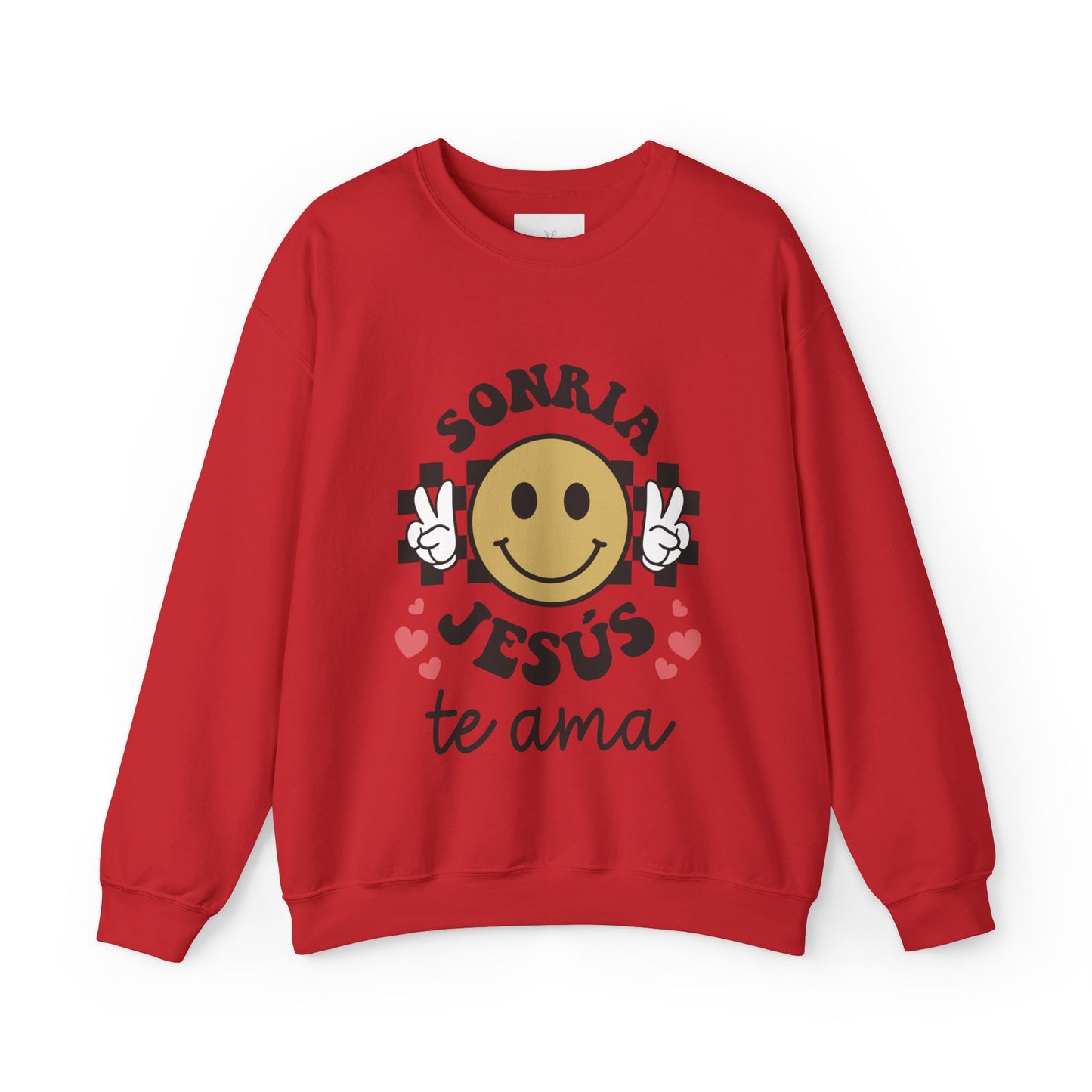 Joyful Faith Sweatshirt - Unisex Heavy Blend with Smile Graphic