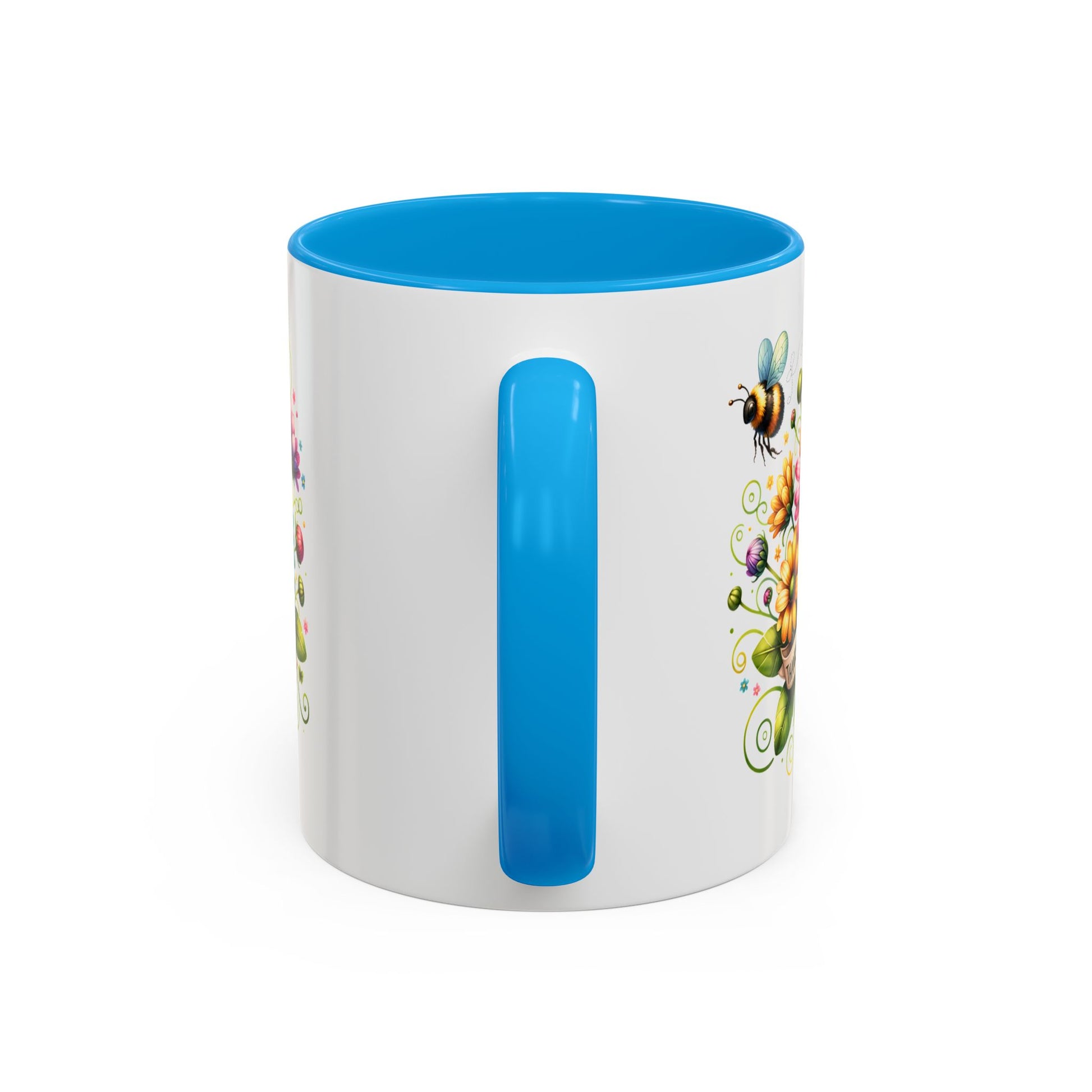 Colorful Floral Mug – "Thanks for Helping Me Bloom" – Perfect Gift for Friends & Family - Nefty Creations